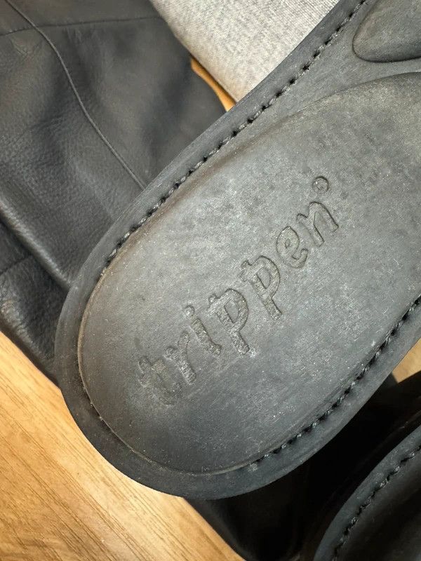 Trippen Trippen Closed Tower Leather high boots black size 38 Size US 8 / IT 38 - 10 Thumbnail