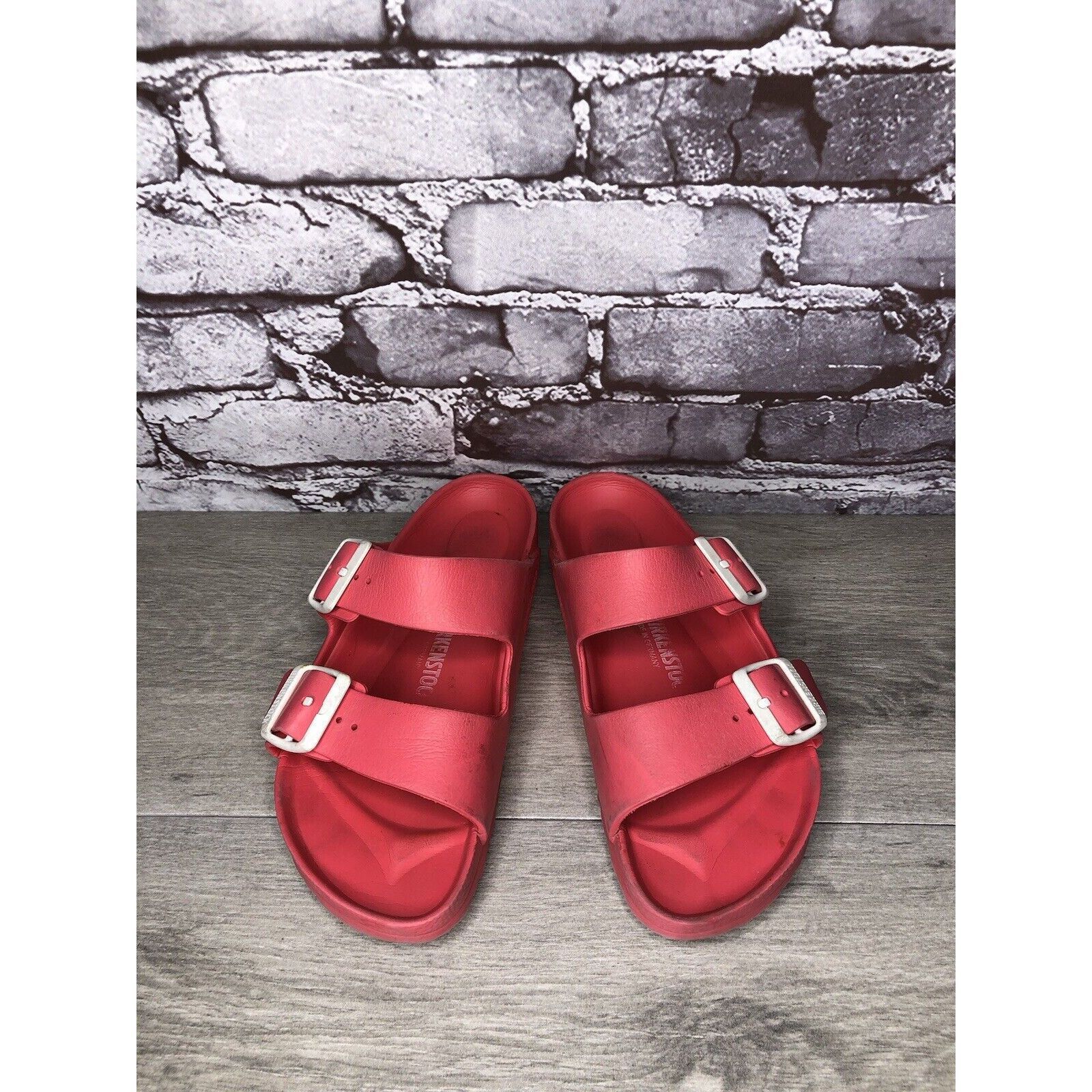 Birkenstock Birkenstock Arizona EVA Pink Foam Rubber Slides Sandals Wome Size US 6.5 / IT 36.5 - 14 Thumbnail