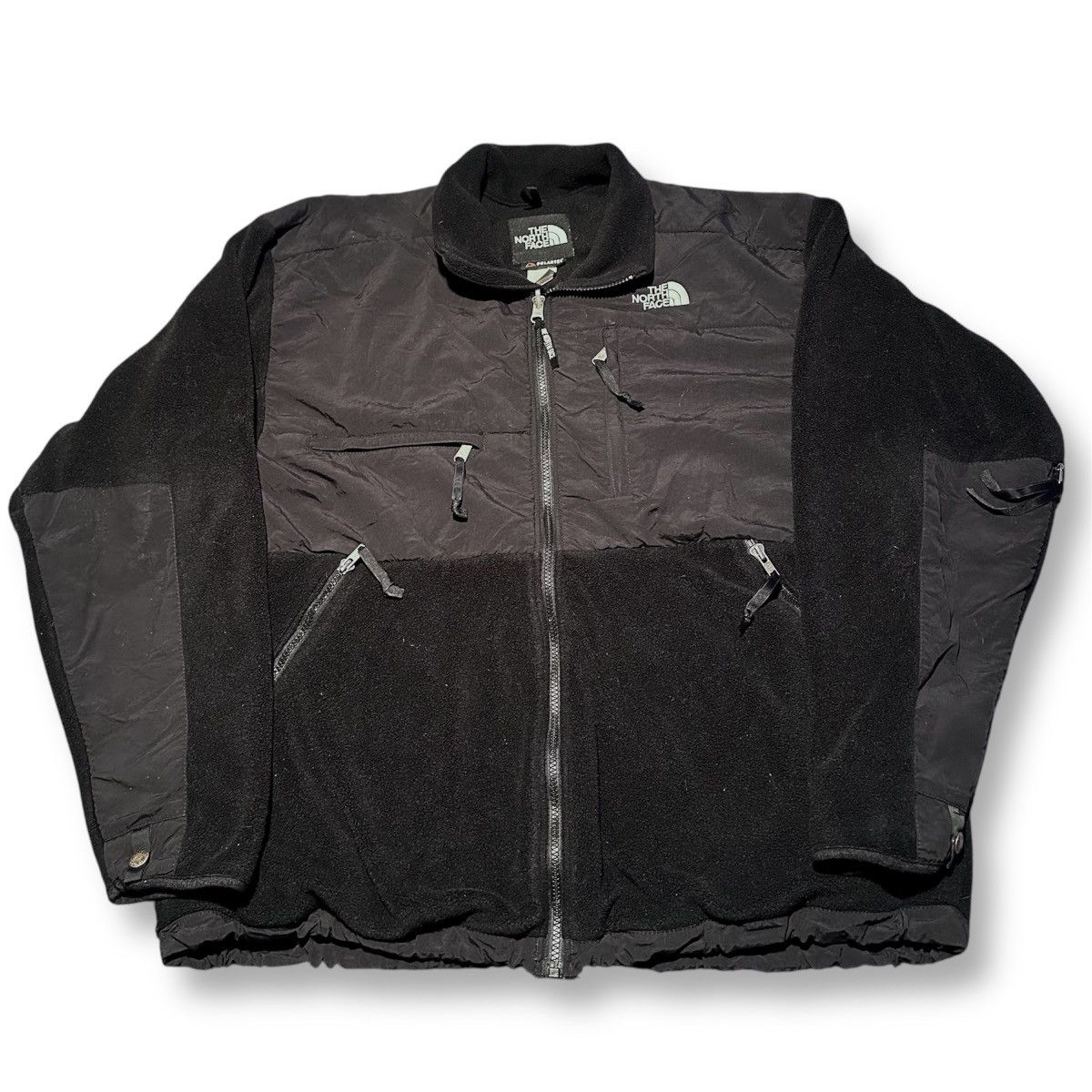 The North Face × Vintage Y2K Vintage The North Face Jacket Black Denali 880 Fleece Size US XL / EU 56 / 4 - 1 Thumbnail