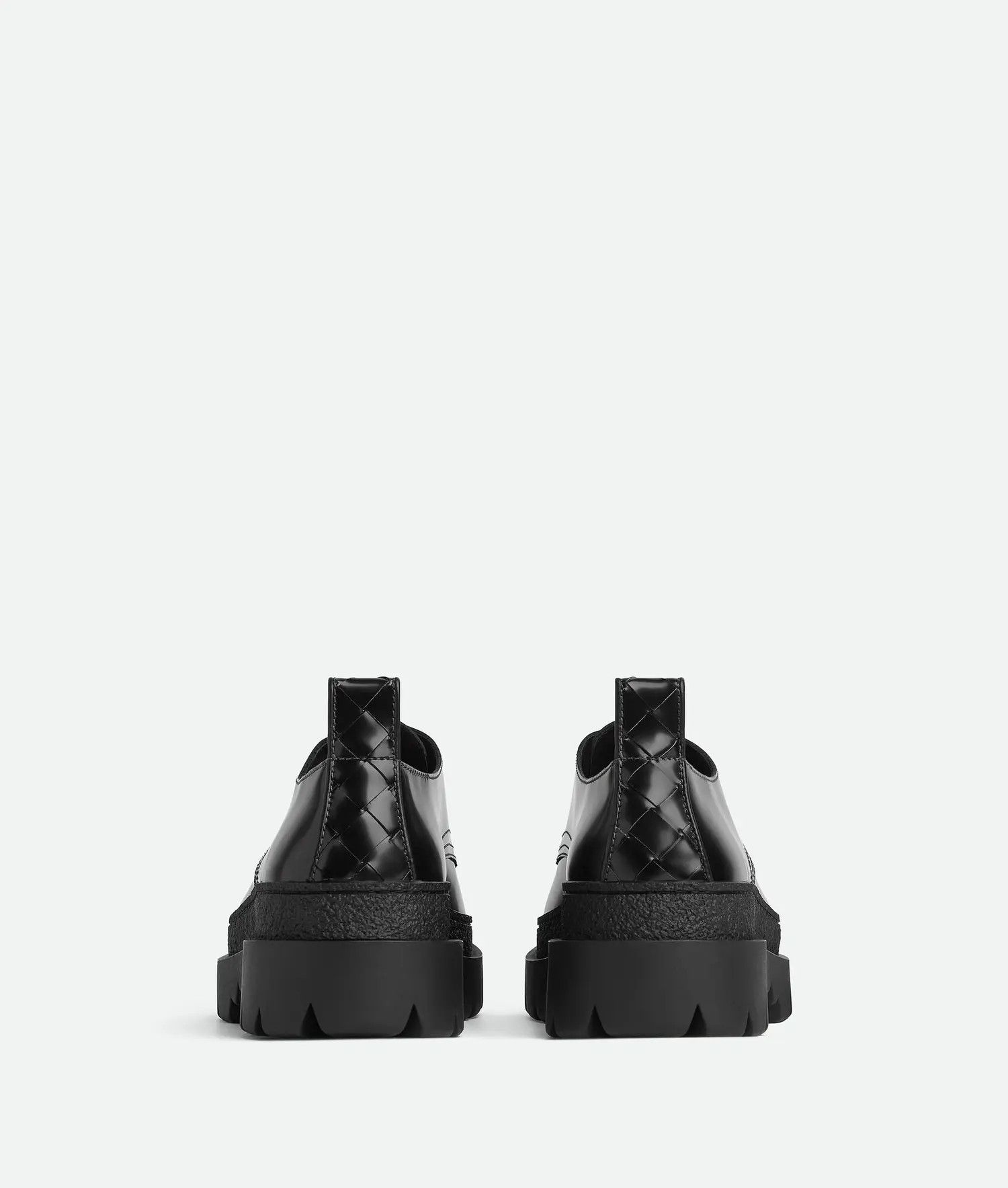 Bottega Veneta o1bcso1str0925 Highway Lace-Up Shoes in Black Size US 10 / EU 43 - 5 Thumbnail
