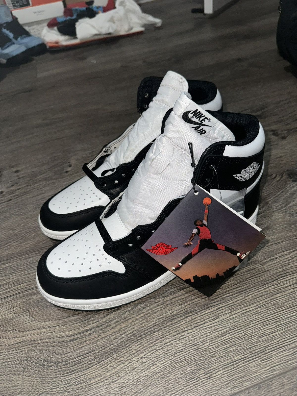 Nike Jordan 1 85’ Black/White Size US 9 / EU 42 - 2 Thumbnail