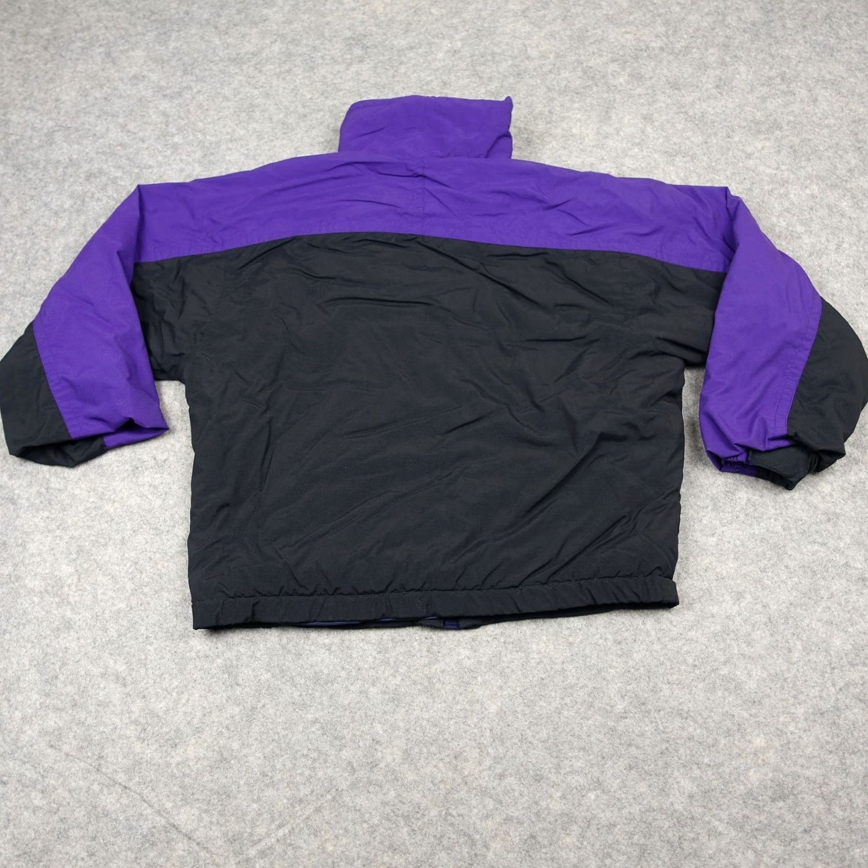 Lands' End VINTAGE Lands' End Jacket Mens M Purple Puffer Coat Insulated Nylon Lining Short Zip 90s Casual Mens Size US M / EU 48-50 / 2 - 7 Thumbnail
