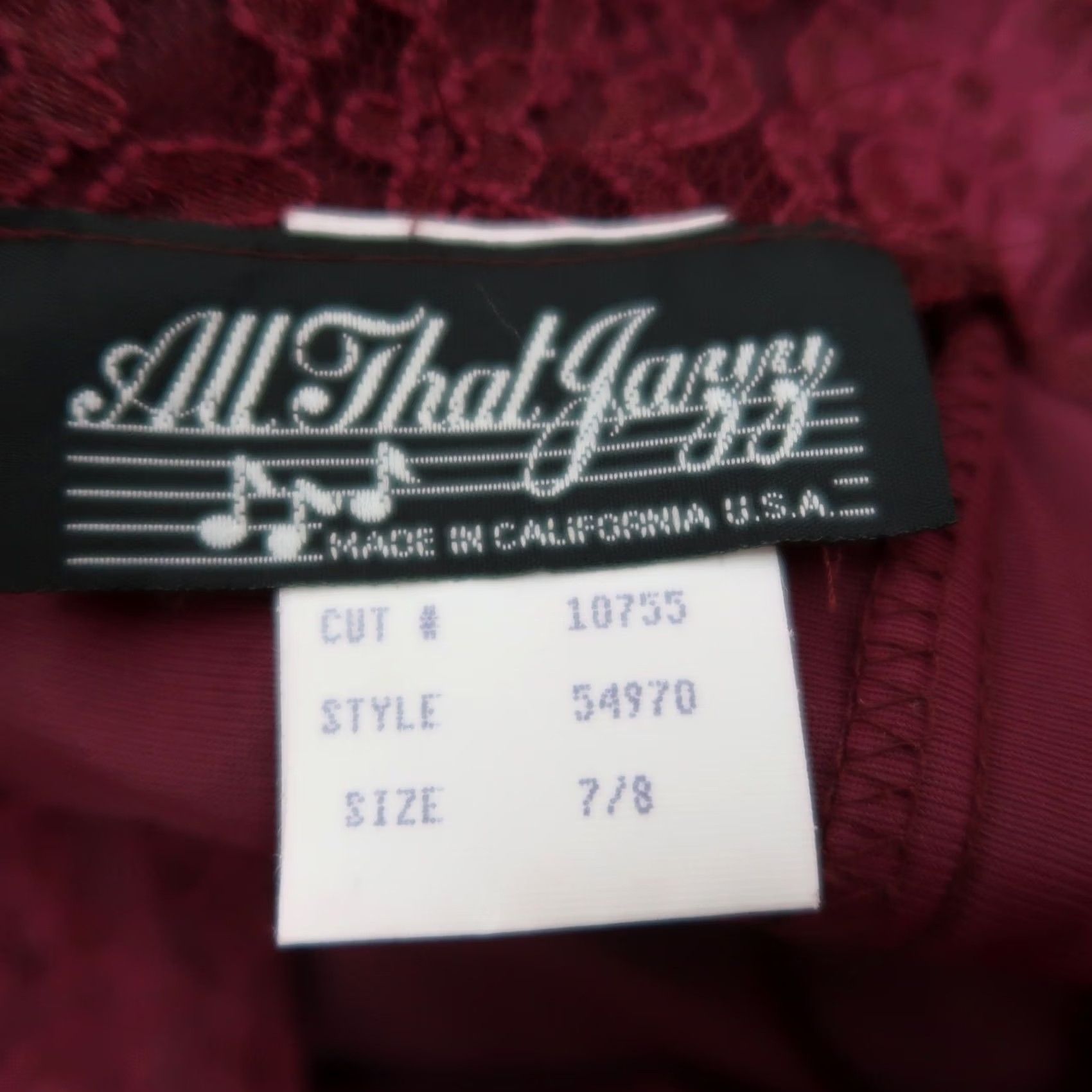 Vintage VINTAGE All That Jazz Dress 8 Sleeveless Floral Lace Mini Party Cocktail 90s Womens Dress Size M / US 6-8 / IT 42-44 - 5 Thumbnail
