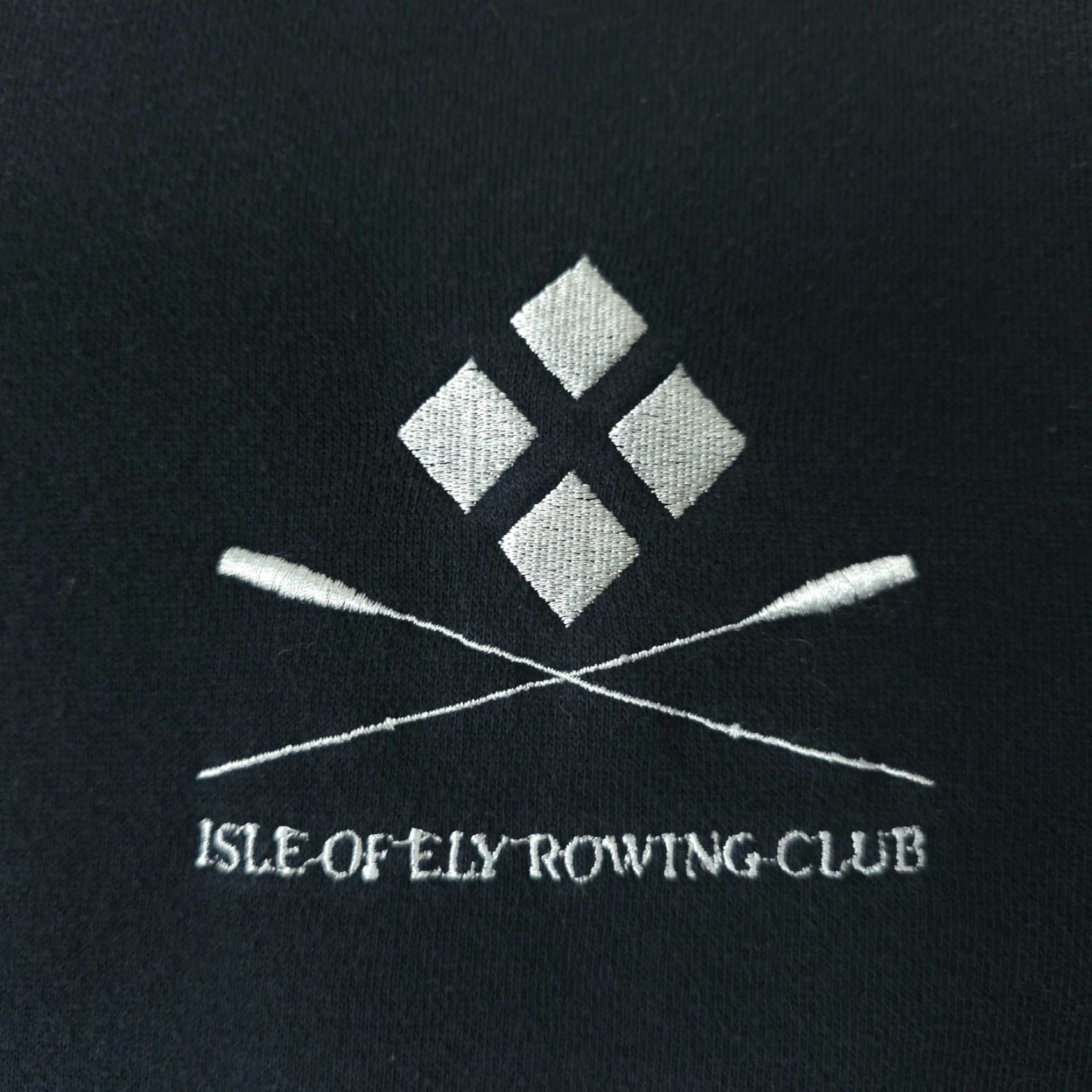 Vintage VINTAGE Isle Of Ely Rowing Club Sweatshirt Hoodie Mens XL Black IOERC UK Crew Size US XL / EU 56 / 4 - 3 Thumbnail