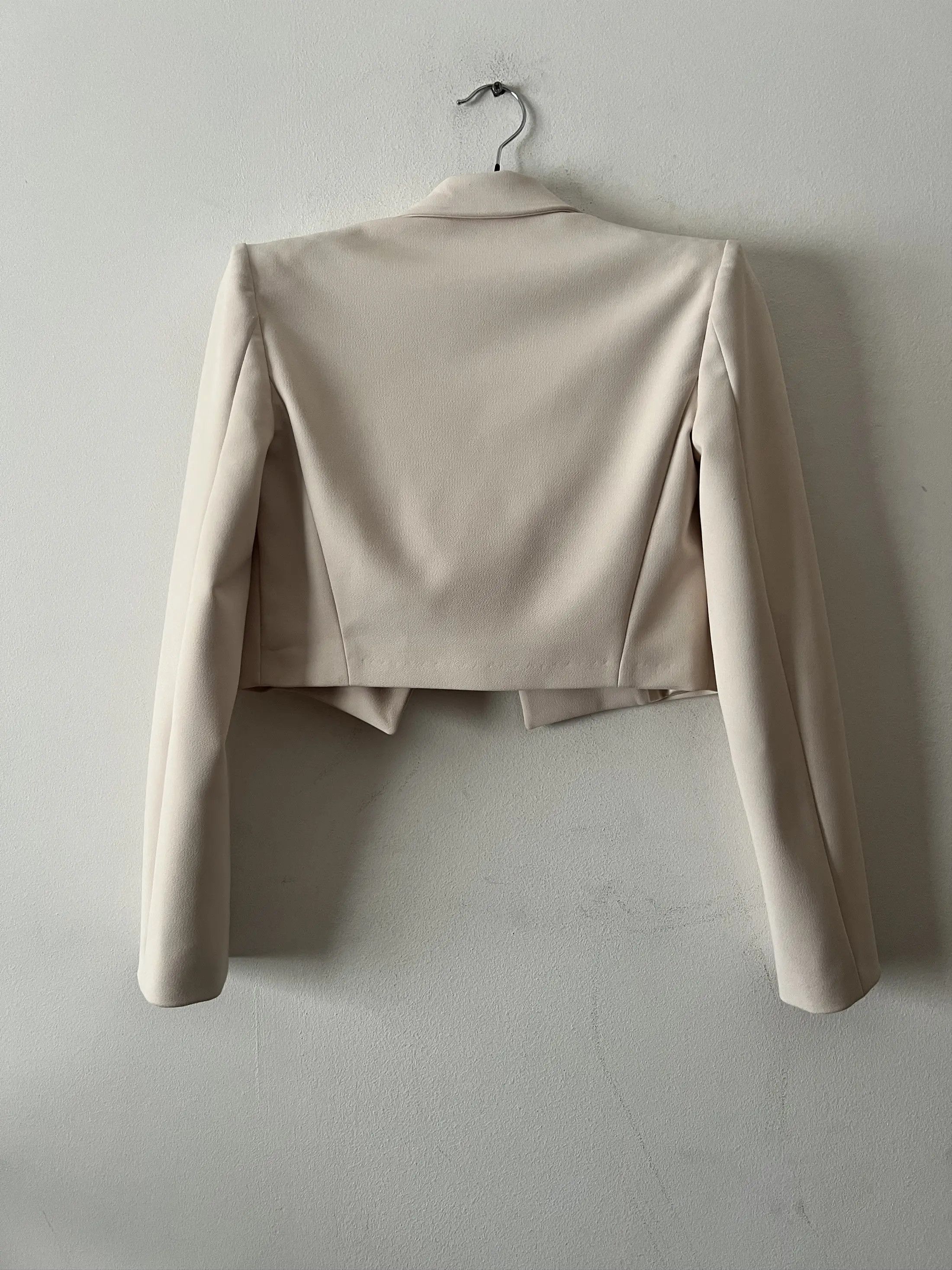 Elisabetta Franchi Tailleur Mini Dress With Gathered Tulle Skirt Size S / US 4 / IT 40 - 11 Thumbnail