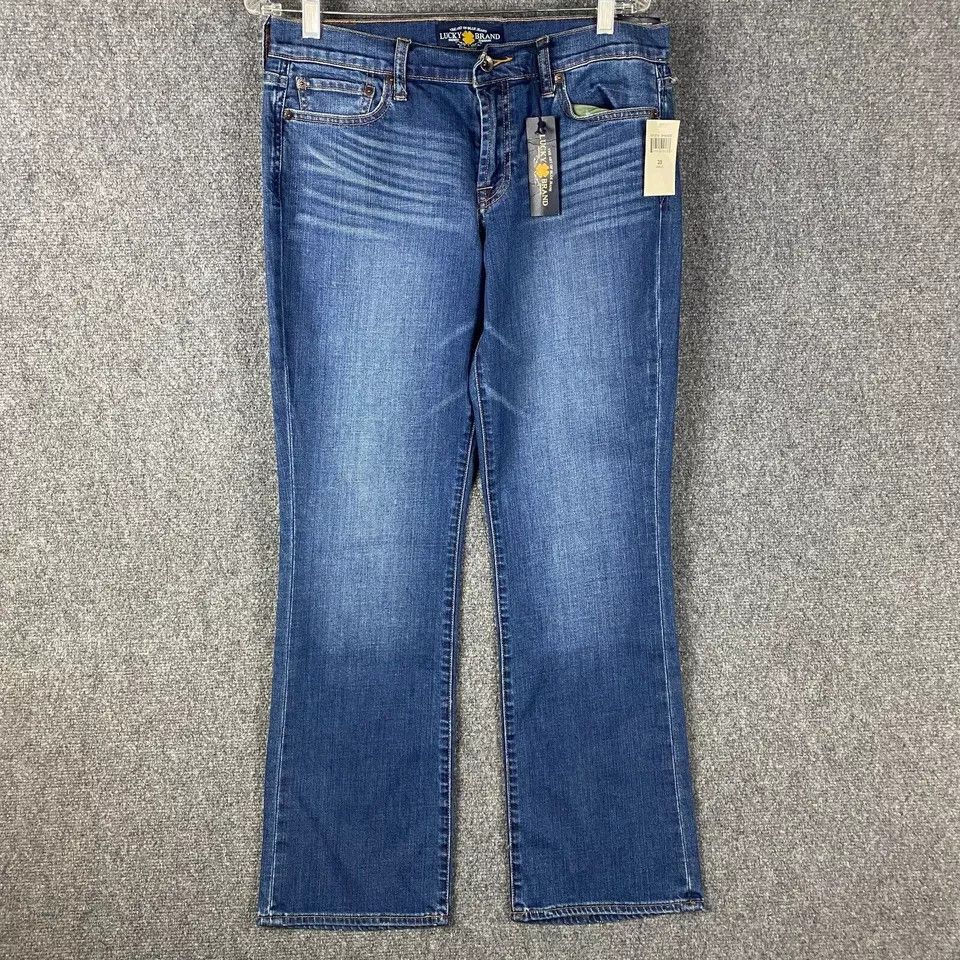 Lucky Brand Lucky Brand Classic Rider Ankle Jeans Women's 10/30 NWT Size 32" / US 10 / IT 46 - 1 Thumbnail
