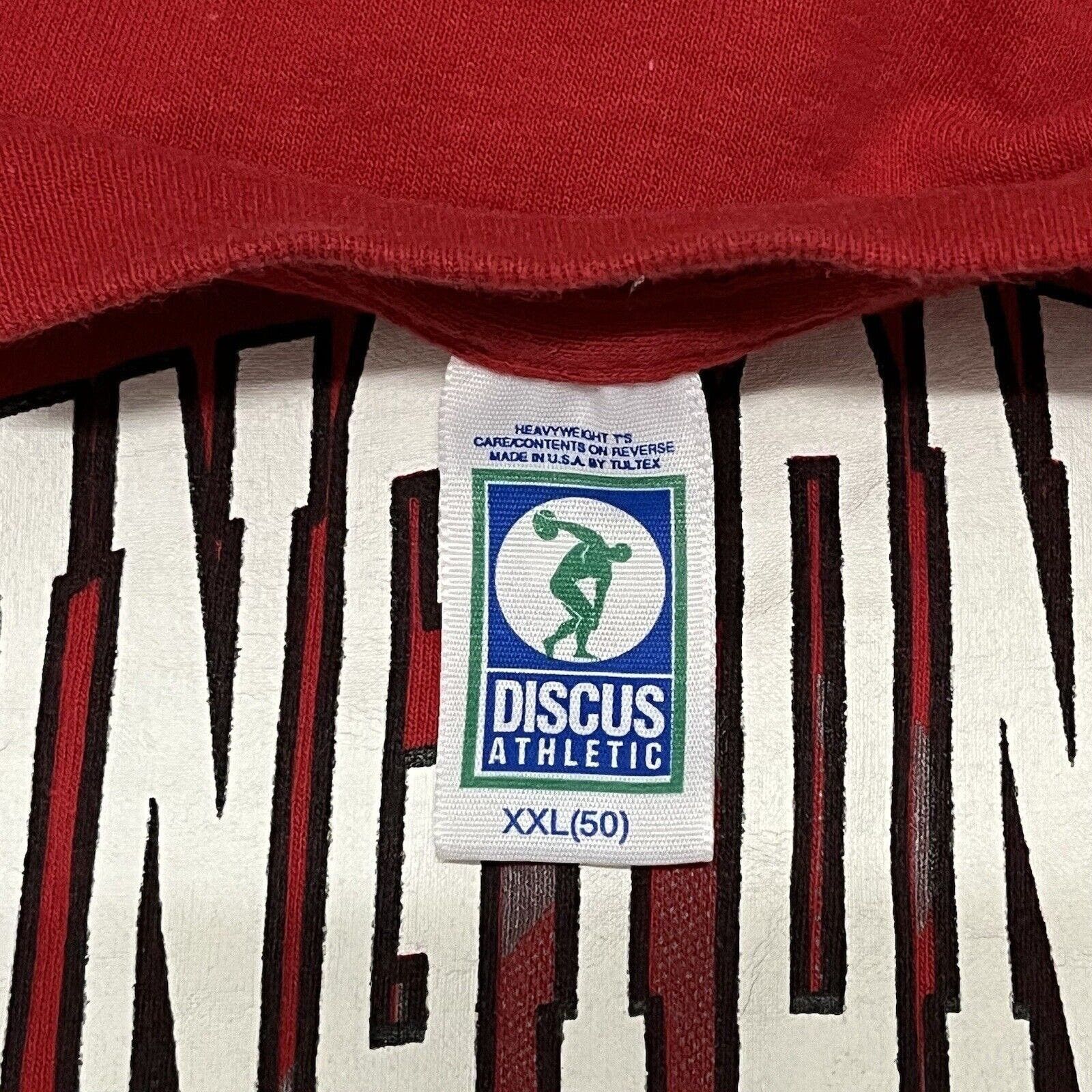 Vintage VTG 1990’s Discus Washington St. Cougars Graphic T-shirt XL Size US XL / EU 56 / 4 - 8 Thumbnail