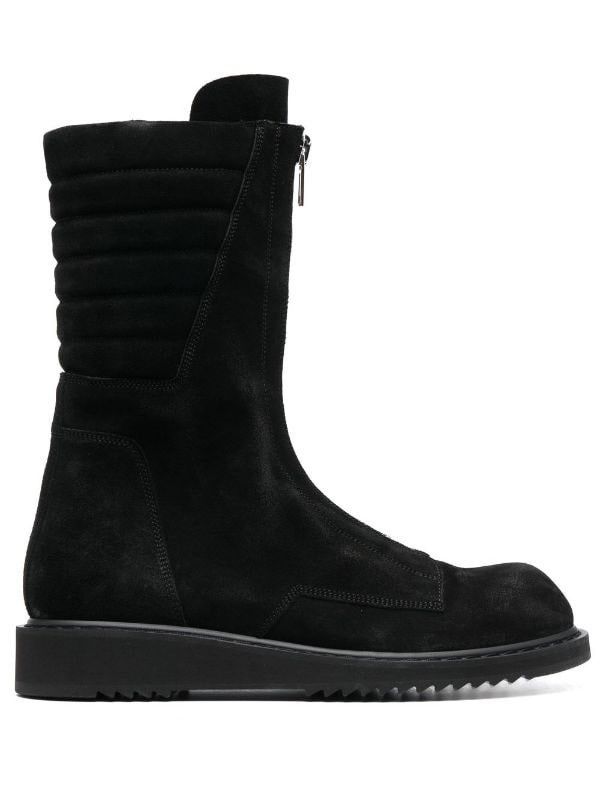 Rick Owens × Rick Owens Drkshdw Rick Owens F/W 11 Limo Blistered Mohawk Boots Size US 7 / EU 40 - 20 Thumbnail