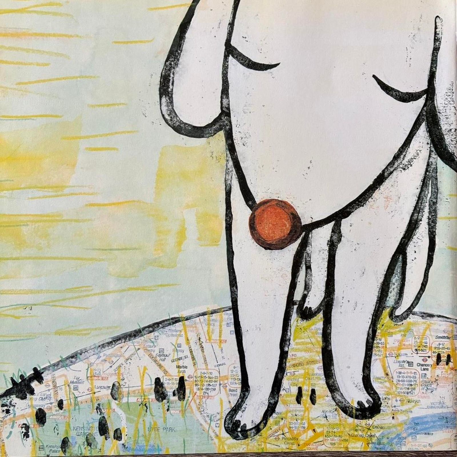 Japanese Brand × Vintage Nara Yoshimoto Nara art prints 9x9 Japanese artist/artwork Size ONE SIZE - 2 Thumbnail