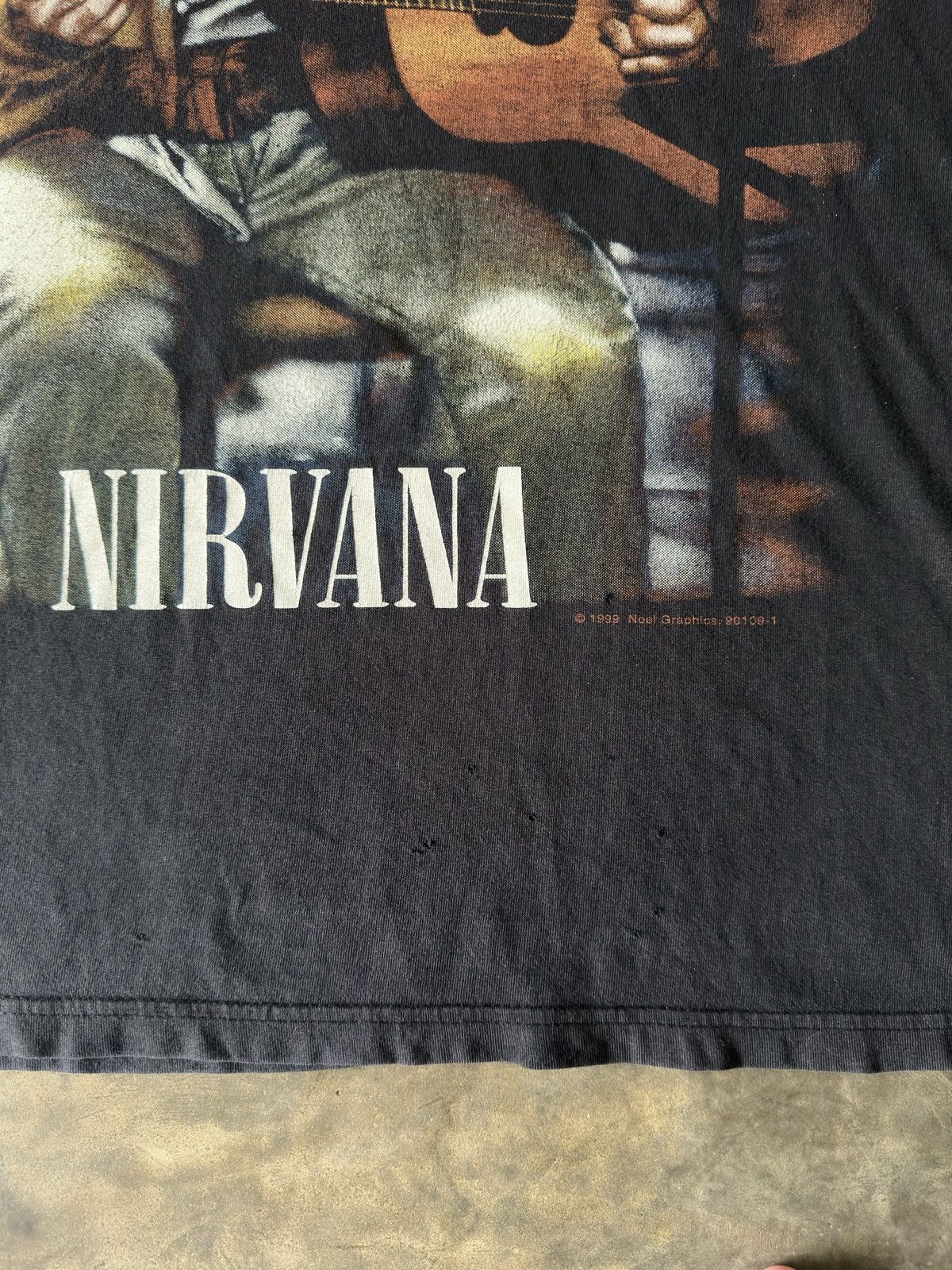 Nirvana × Vintage Nirvana tees vintage Size US XL / EU 56 / 4 - 3 Thumbnail