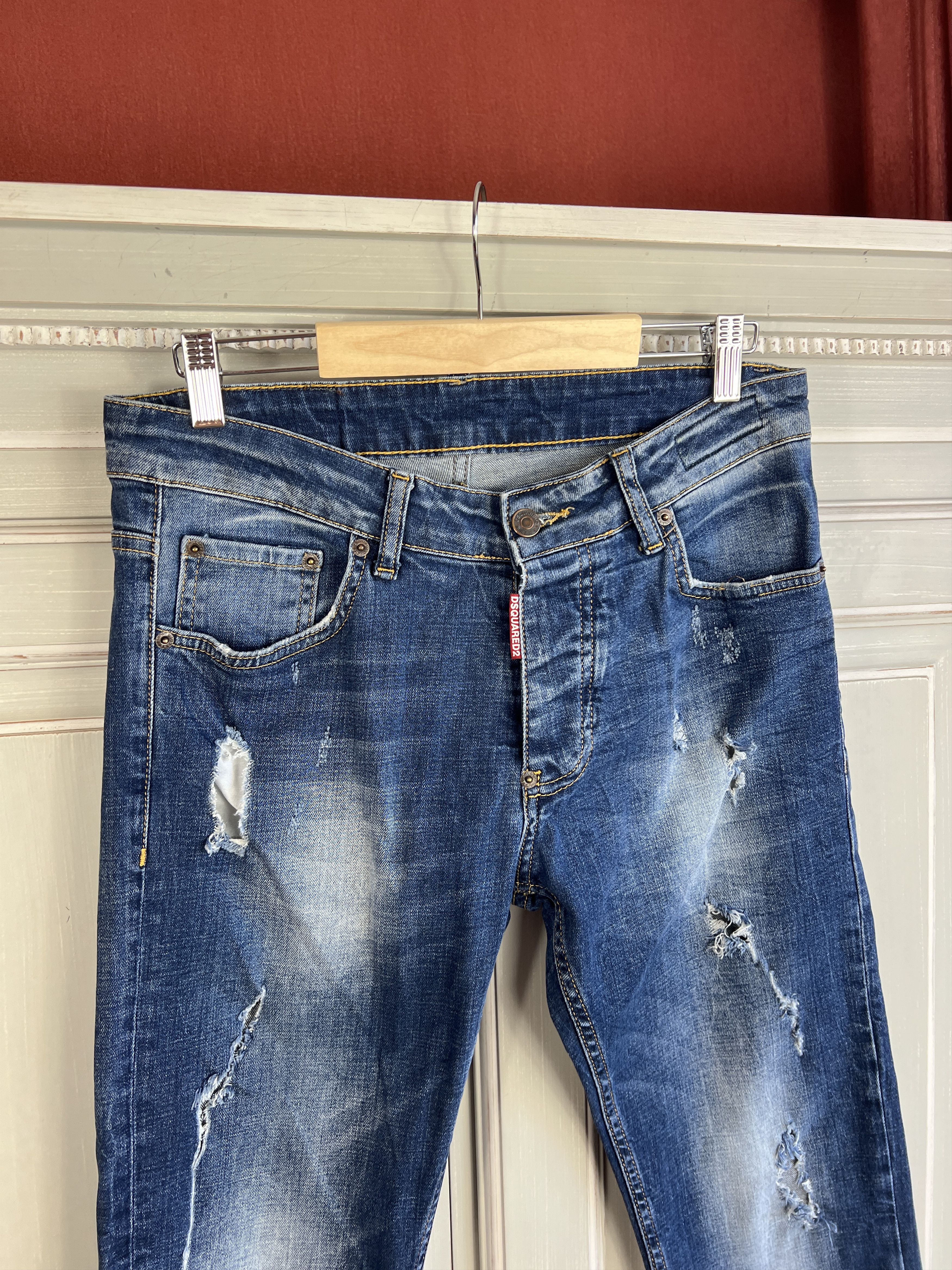Dsquared2 dsquared2 denim jeans blue Size US 34 / EU 50 - 3 Thumbnail