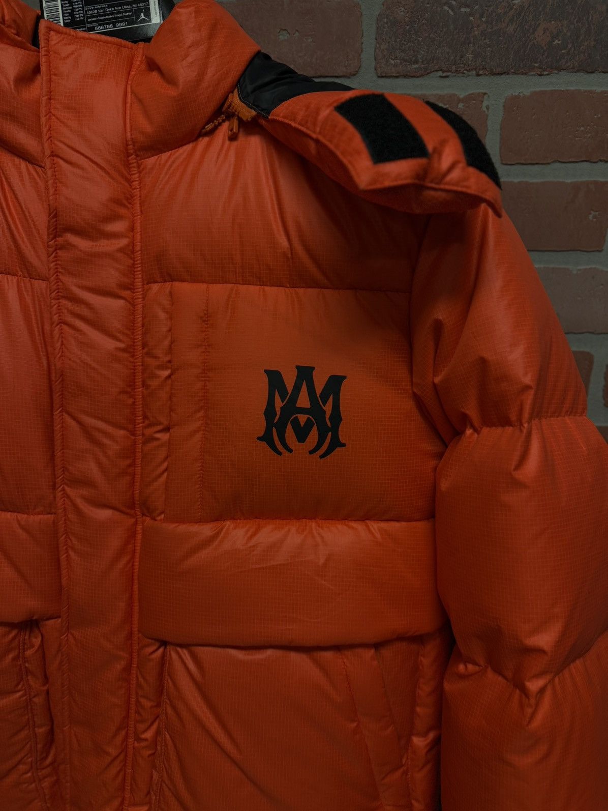 Amiri Amiri Puffer Orange Jacket Size Small Clean $2500 Retail Size US S / EU 44-46 / 1 - 11 Thumbnail