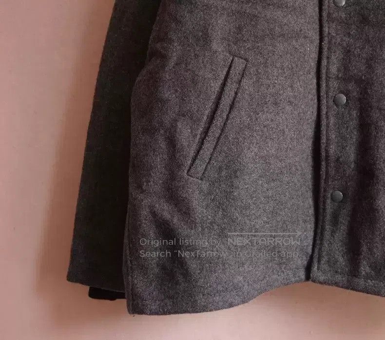 Schott Schott Loose dark gray hooded wool coat Size US L / EU 52-54 / 3 - 2 Thumbnail