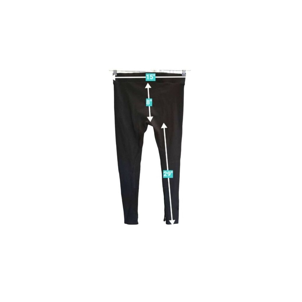 Other Cabi Zip Side Ponte Ankle Leggings Black Casual Pants Med Size 28" / US 6 / IT 42 - 5 Thumbnail