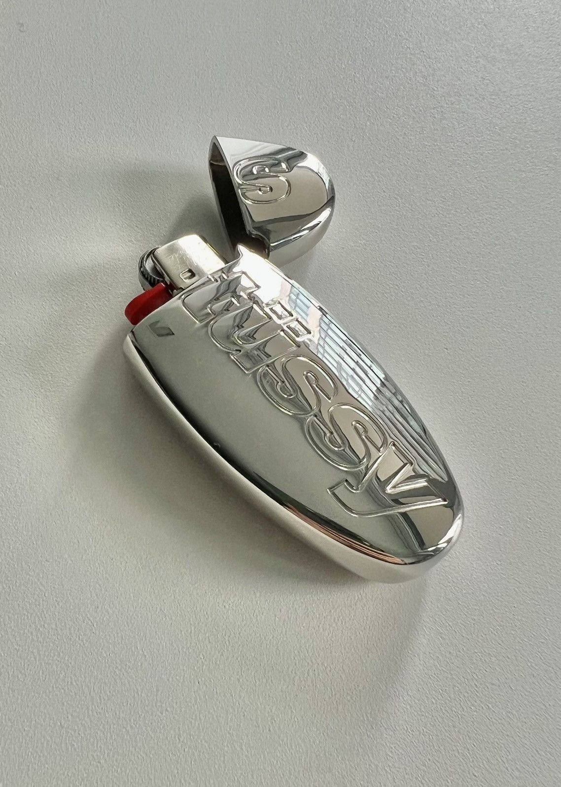 image of Stussy x Vintage Stüssy Metal Pill Lighter Case, Men's