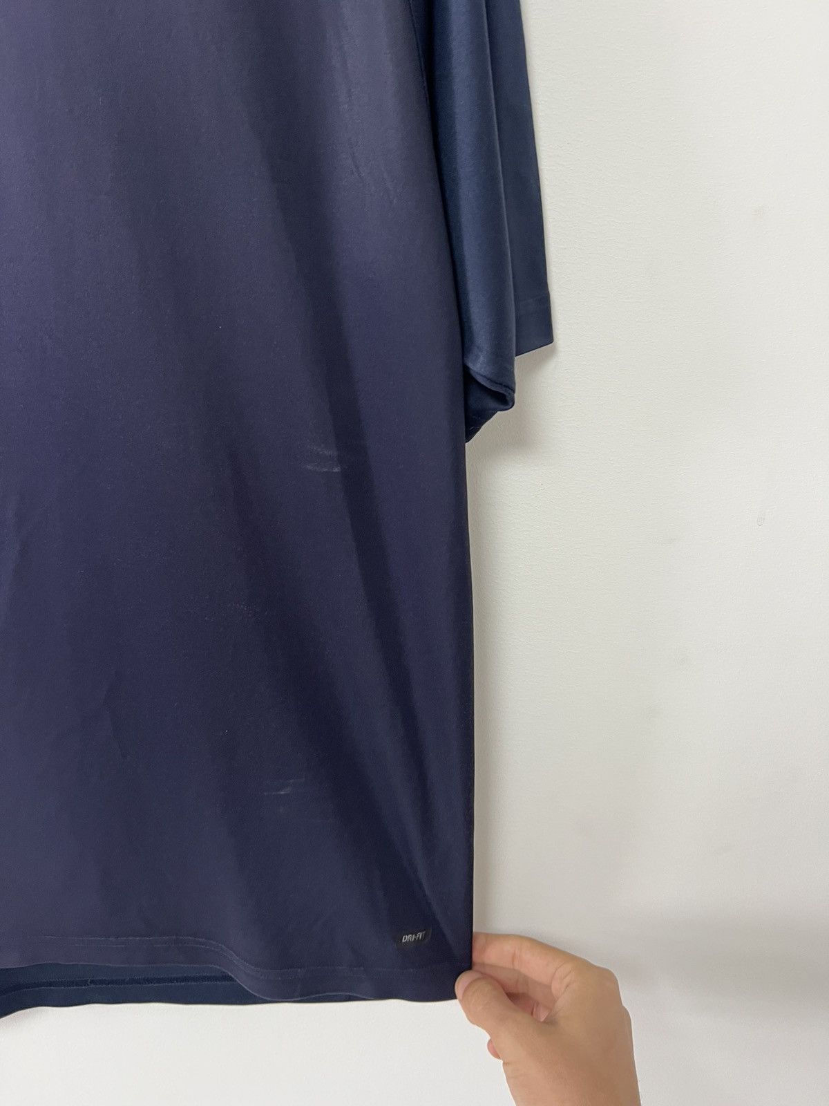 Nike Vintage 00s Nike Dri-Fit Training Big logo Jersey Football L Size US L / EU 52-54 / 3 - 12 Thumbnail