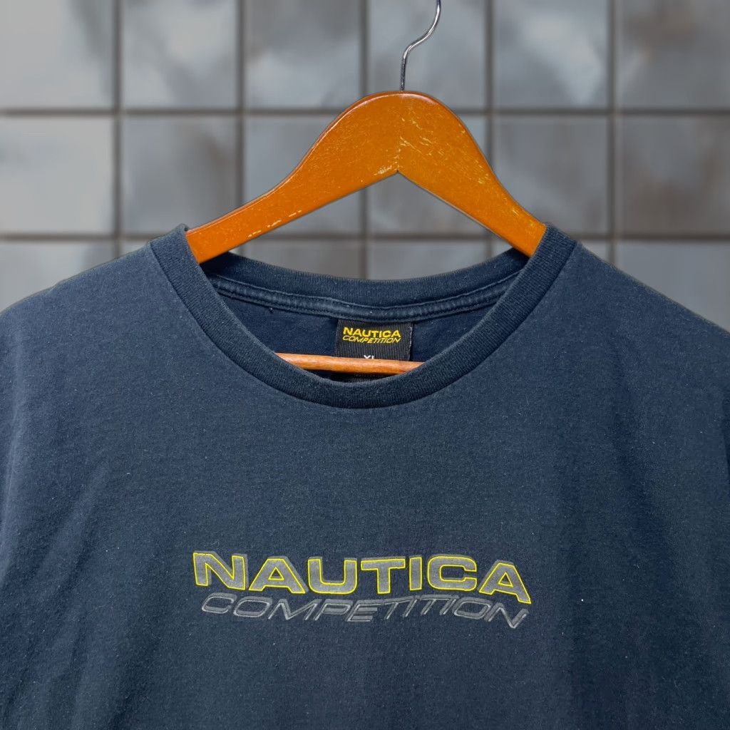Nautica VINTAGE Nautica Competition Spell Out Shirt XL Women's? Size US XL / EU 56 / 4 - 1 Thumbnail
