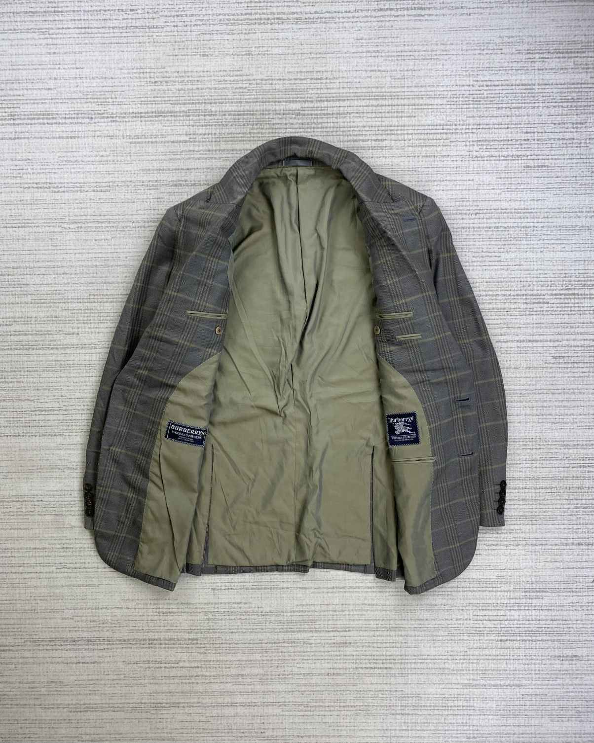 Burberry × Japanese Brand × Vintage Vintage Burberry Double Button Blazer Jacket Size US M / EU 48-50 / 2 - 6 Thumbnail