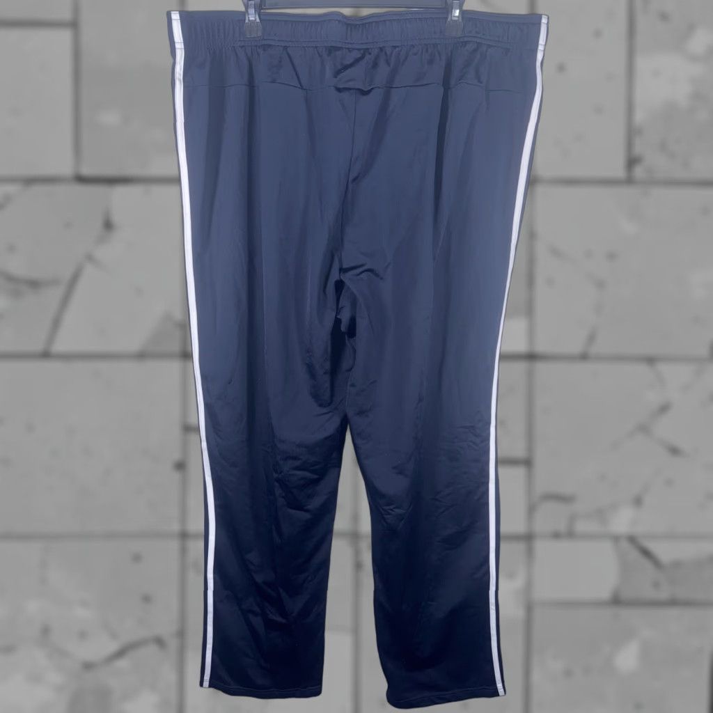 Adidas Adidas Sweatpants Pants Striped Blue White 3XLT Mens Big & Tall Activewear Size US 39 - 1 Thumbnail