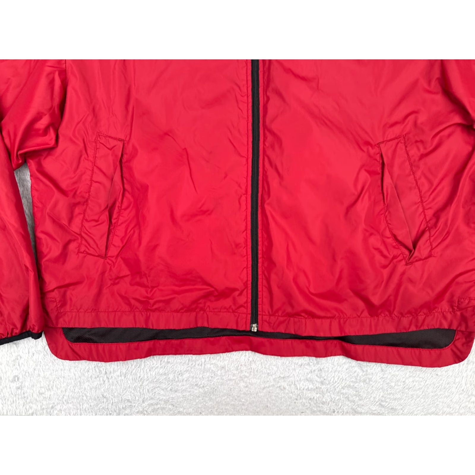 Timberland Timberland Jacket Mens Red Windbreaker Extra Large Full Zip 100% Nylon Shell Size US XL / EU 56 / 4 - 7 Thumbnail