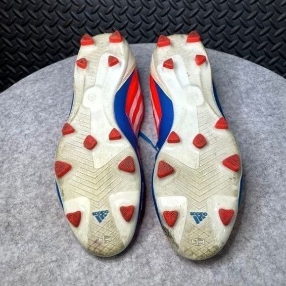 Adidas Adidas Adizero F30 F50 FG G64865 Messi Red Blue Soccer Football Cleats Size 13 Mens Red Size US 13 / EU 46 - 5 Thumbnail
