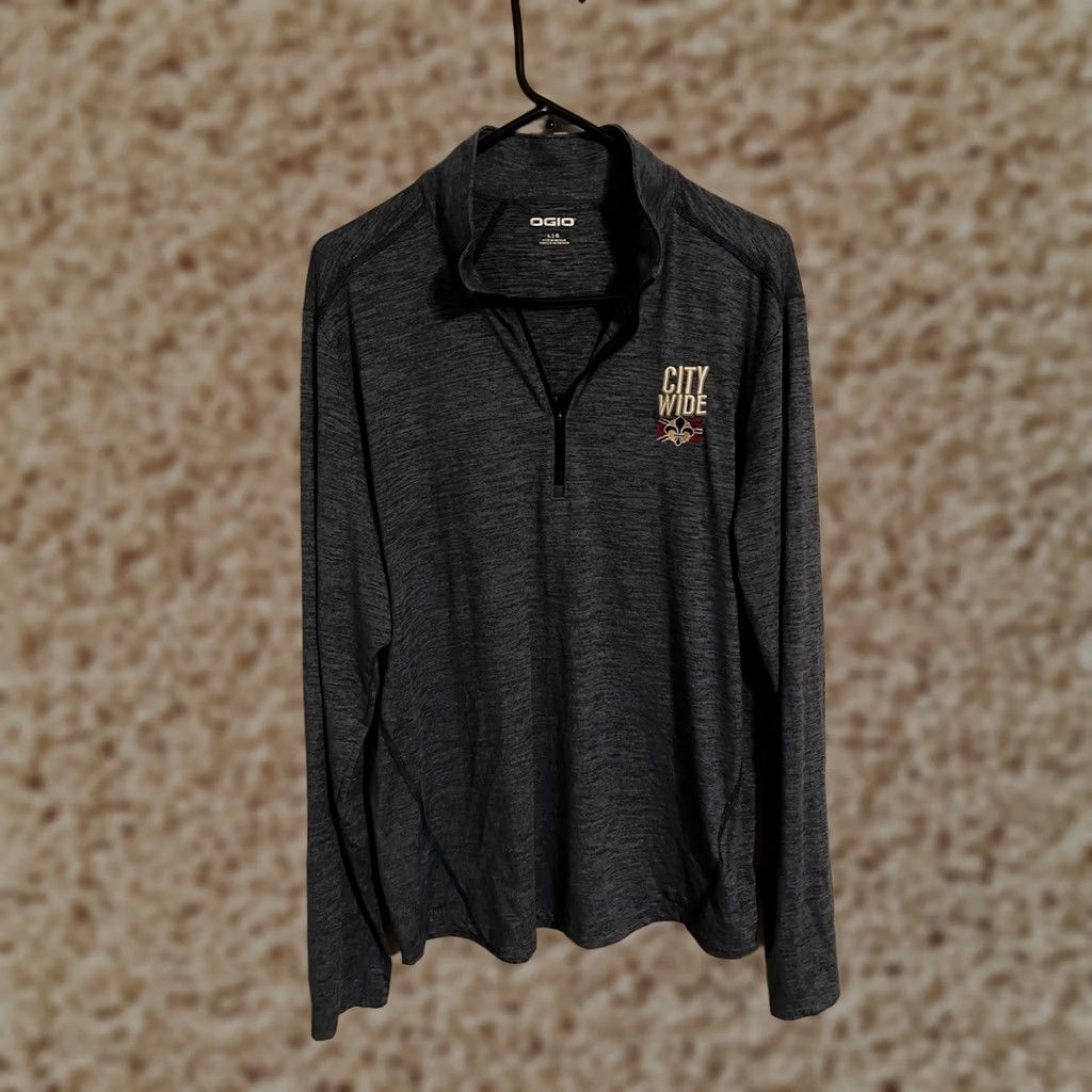 Vintage City Wide Beer 4 Hands Brewery St Louis Performance Golf Pullover Men's Large Size US L / EU 52-54 / 3 - 1 Thumbnail