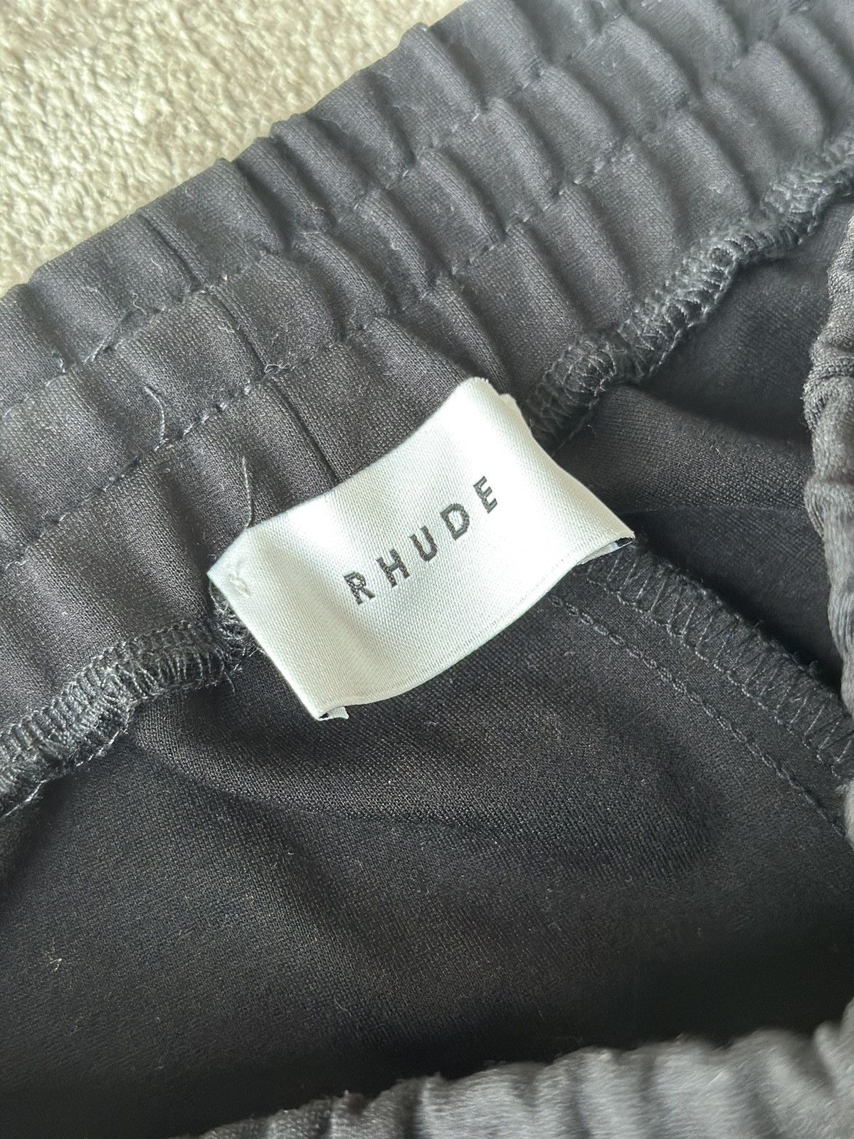 Rhude Rhude Black Trousers (Size S) Size US 30 / EU 46 - 2 Thumbnail