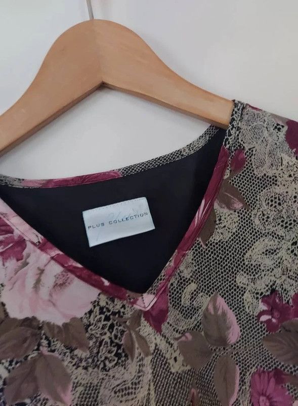 Vintage Plus Collection vintage top 16 Size XL / US 12-14 / IT 48-50 - 3 Thumbnail
