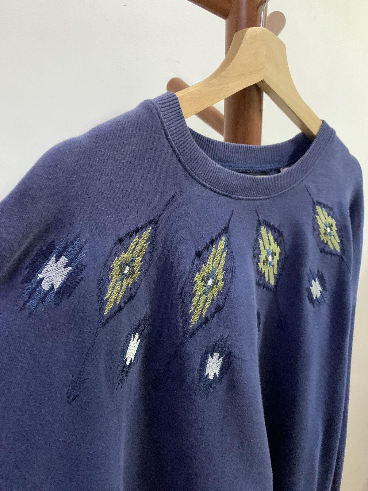 Japanese Brand Amina X GRN Navajo Sweatshirt Size US L / EU 52-54 / 3 - 3 Thumbnail