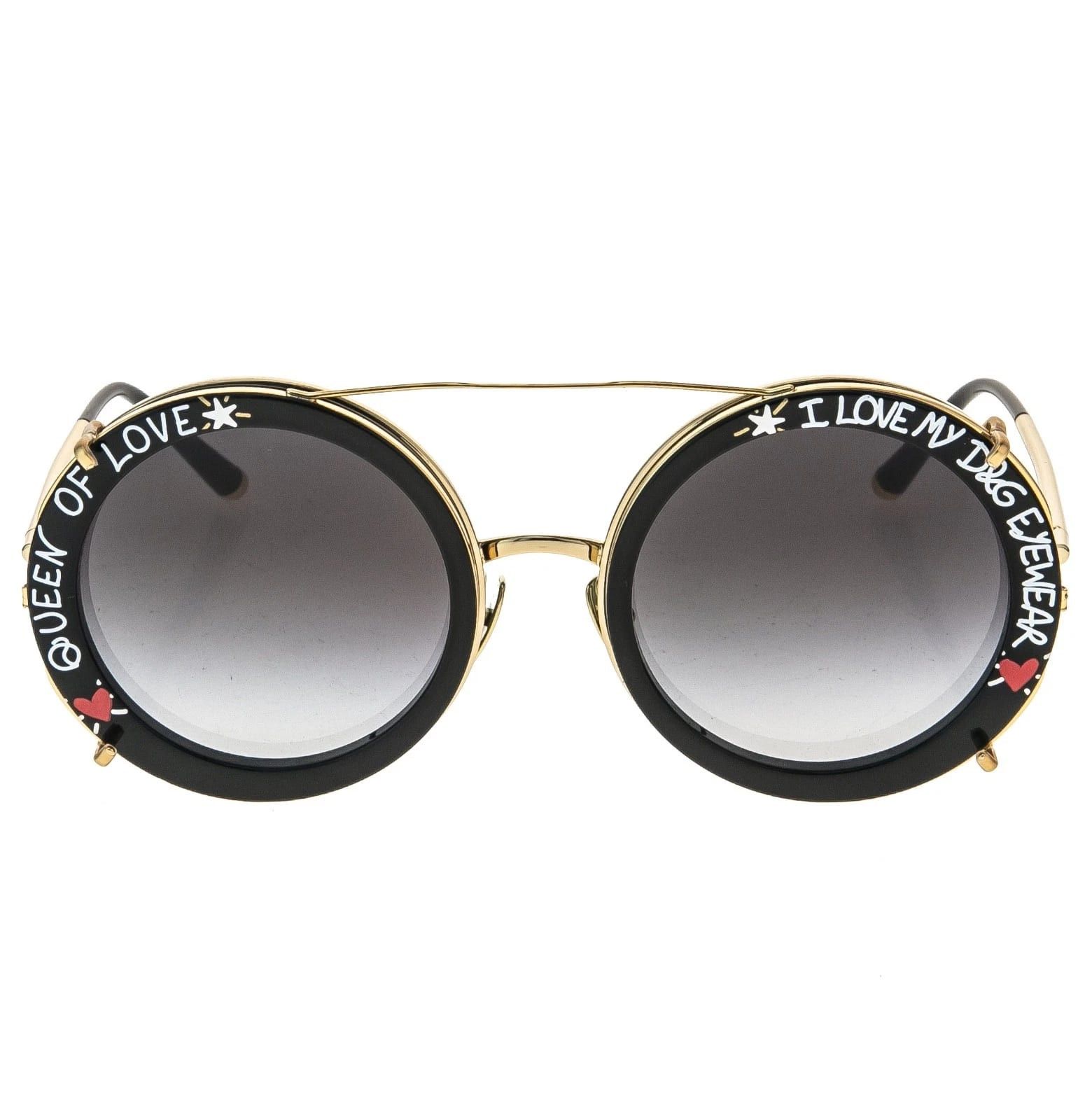 Dolce & Gabbana DOLCE & GABBANA DG2198 PRINT FAMILY GRAFFITI Clip On 2198 Size ONE SIZE - 5 Thumbnail