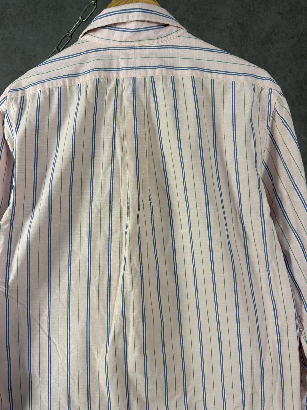 Polo Ralph Lauren Polo Ralph Lauren designer logo striped shirt Size US L / EU 52-54 / 3 - 7 Thumbnail
