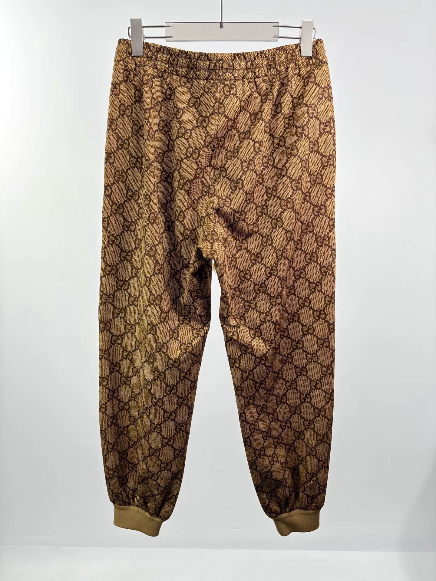 Gucci GUCCI Brown GG All-Over Logo Track Pants Size US 33 - 2 Thumbnail
