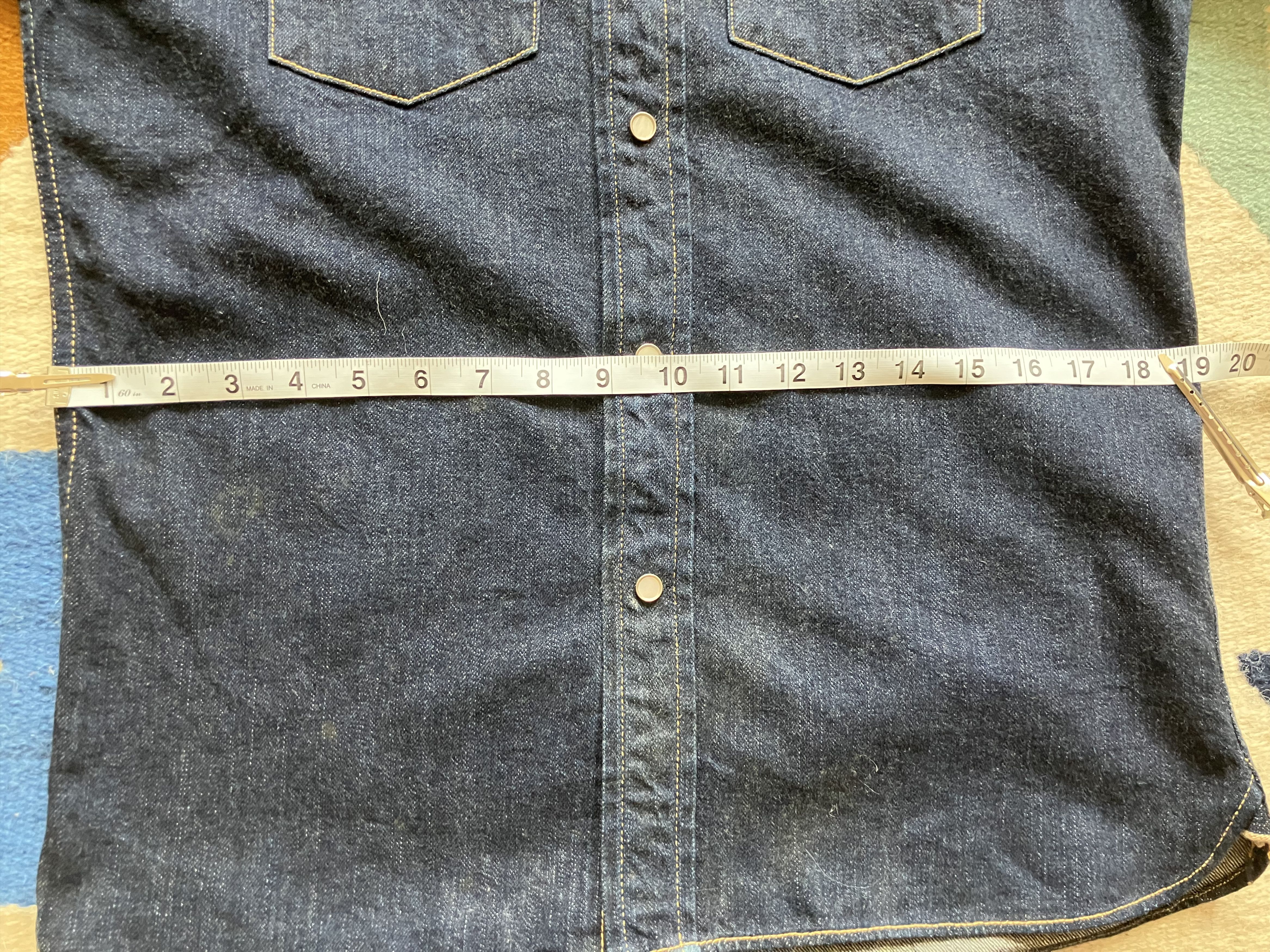 The Flat Head Flat Head 7002W Sawtooth Western Shirt Size US S / EU 44-46 / 1 - 6 Thumbnail