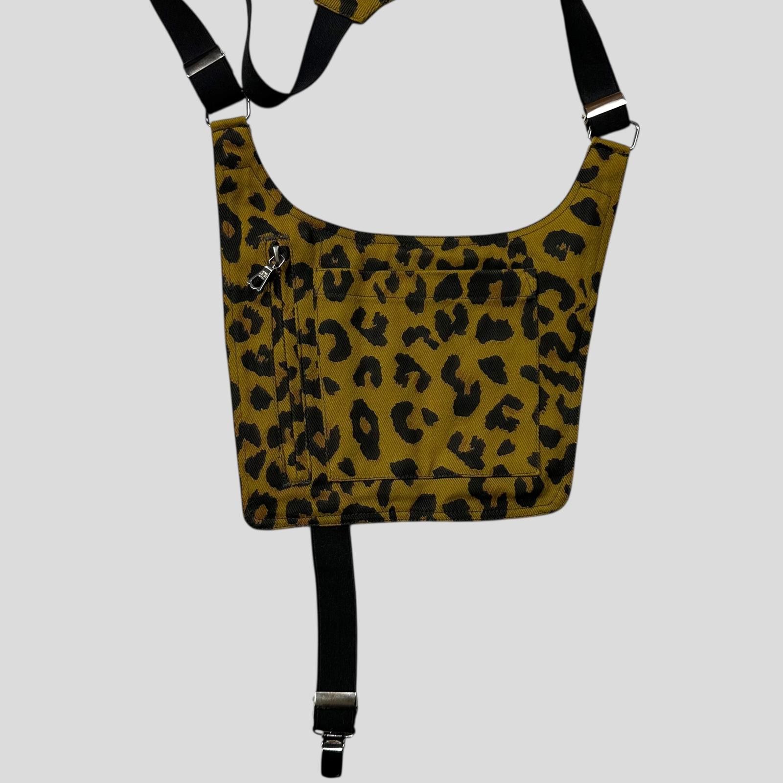 Dries Van Noten Dries Van Noten SS16 Cheetah Holster Suspender Harness Bag Size ONE SIZE - 3 Thumbnail