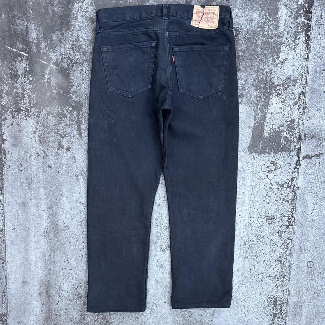 Levi's Vintage 90s Black Made In USA Levi’s 501 Denim Jeans Size US 32 / EU 48 - 1 Thumbnail