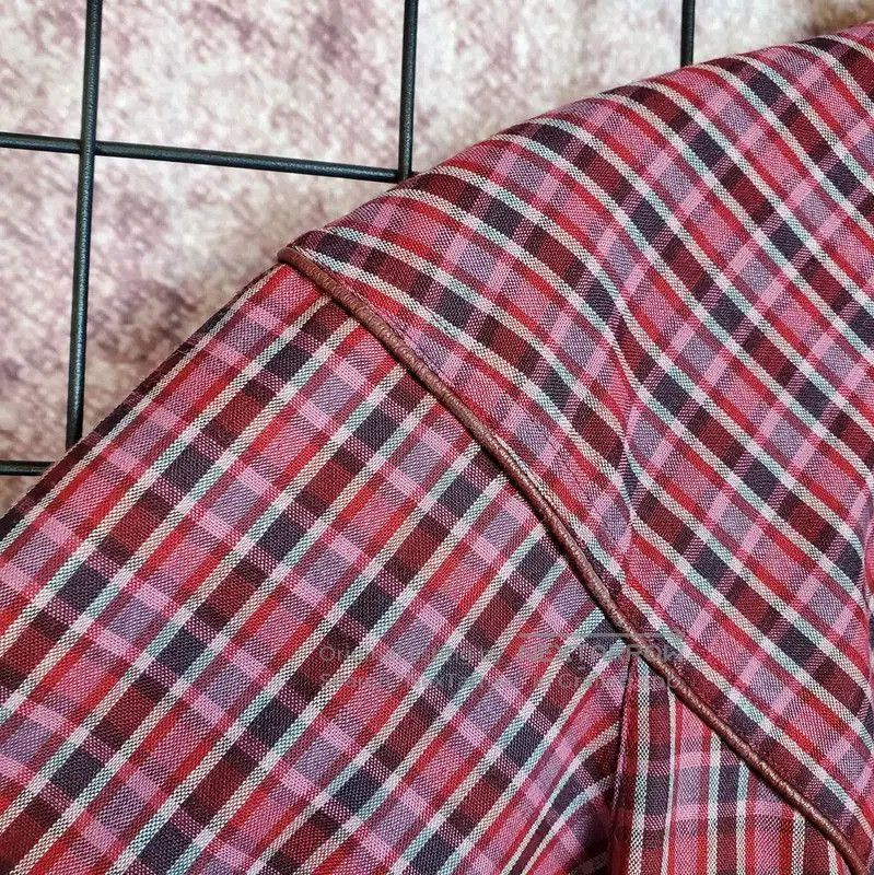 Dior Dior Red Wool Plaid Long Sleeve Cardigan . Size M / US 6-8 / IT 42-44 - 8 Thumbnail