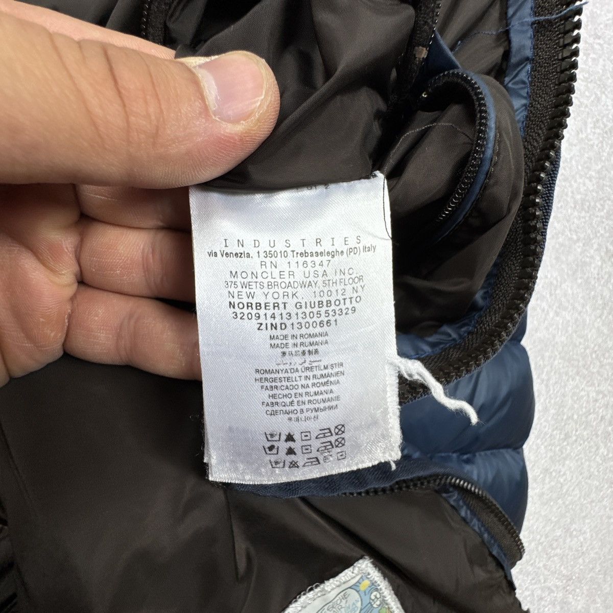 Moncler Men`s Moncler Norbert Blue Nylon Puffer Jacker Size 5 / L-XL Size US L / EU 52-54 / 3 - 16 Thumbnail
