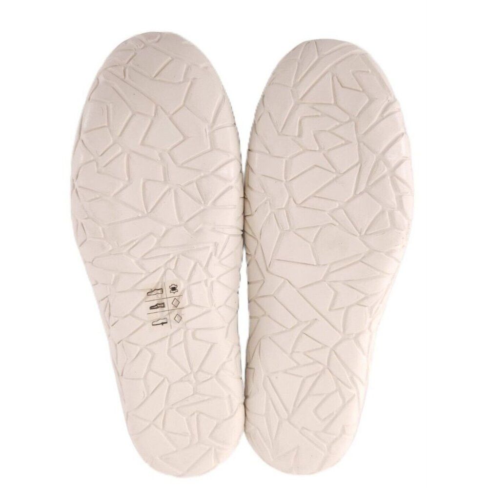 Issey Miyake Issey Miyake Men White Vulcanized Mid-Top Sneakers 42 9 New Size US 9 / EU 42 - 7 Thumbnail