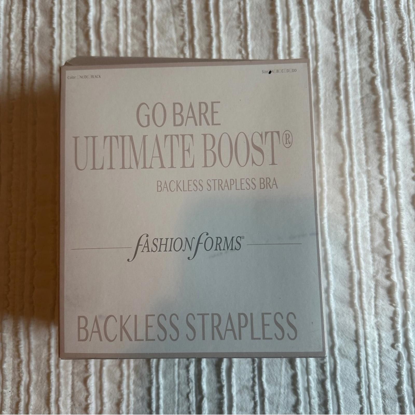 Other Go Bare Ultimate Boost A Cup Adhesive Backless Bra Nude NIB Size ONE SIZE - 5 Thumbnail