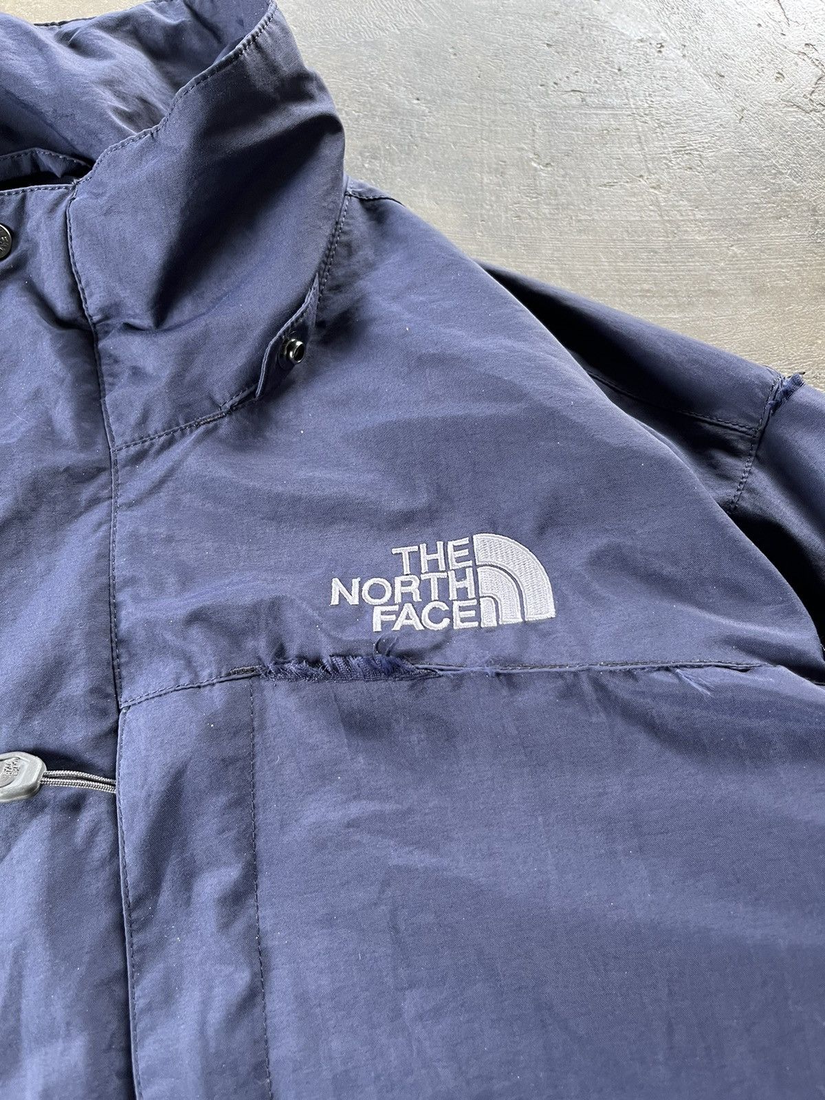 Japanese Brand × The North Face ⚡️The North Face Hyvent Zipper Up Jacket Distressed Size US L / EU 52-54 / 3 - 3 Thumbnail