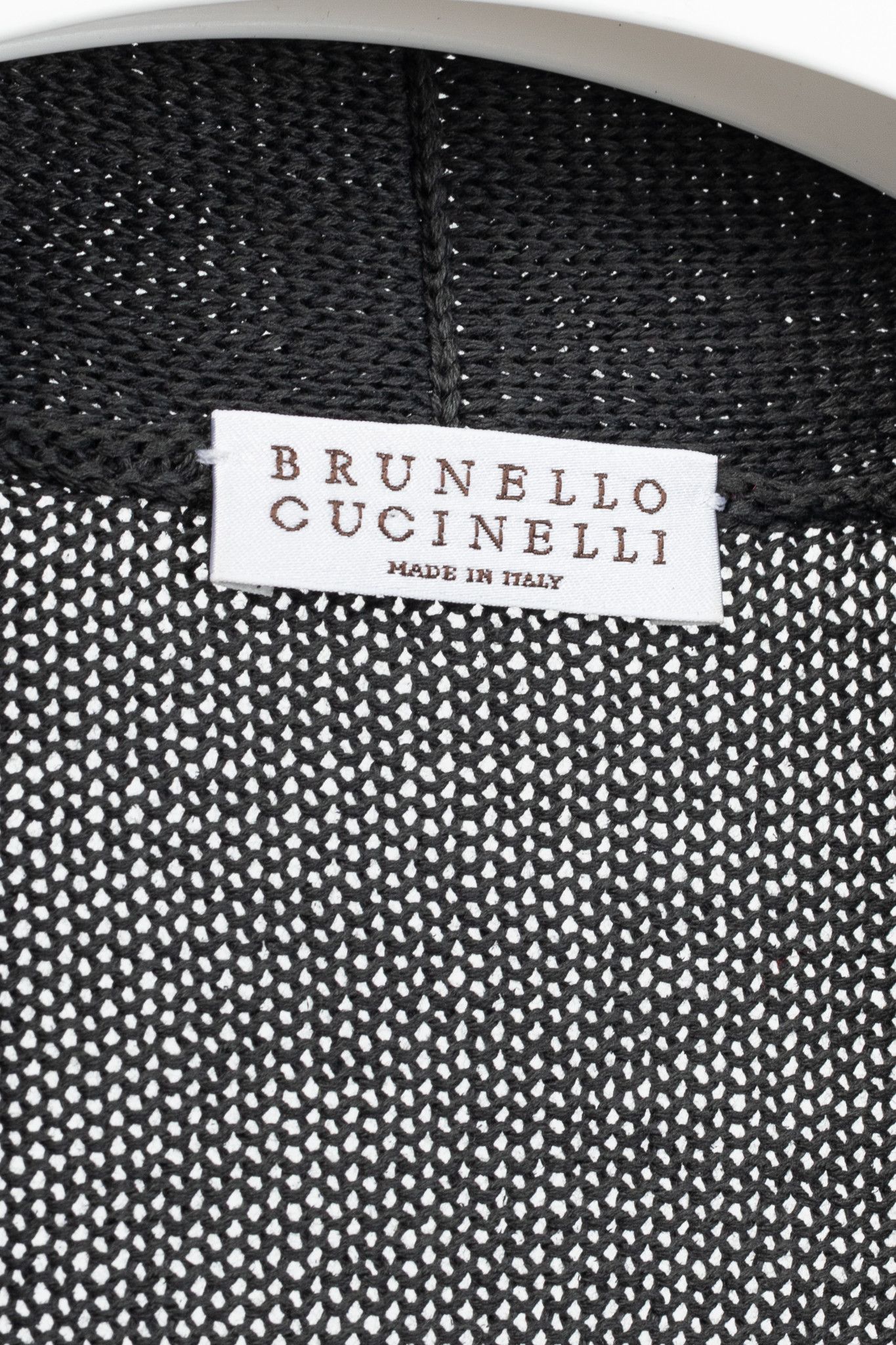 Brunello Cucinelli Brunello Cucinelli SS/16 Monili-Cuff Cotton-Knit Cardigan Size XXL / US 16-18 / IT 52-54 - 4 Thumbnail