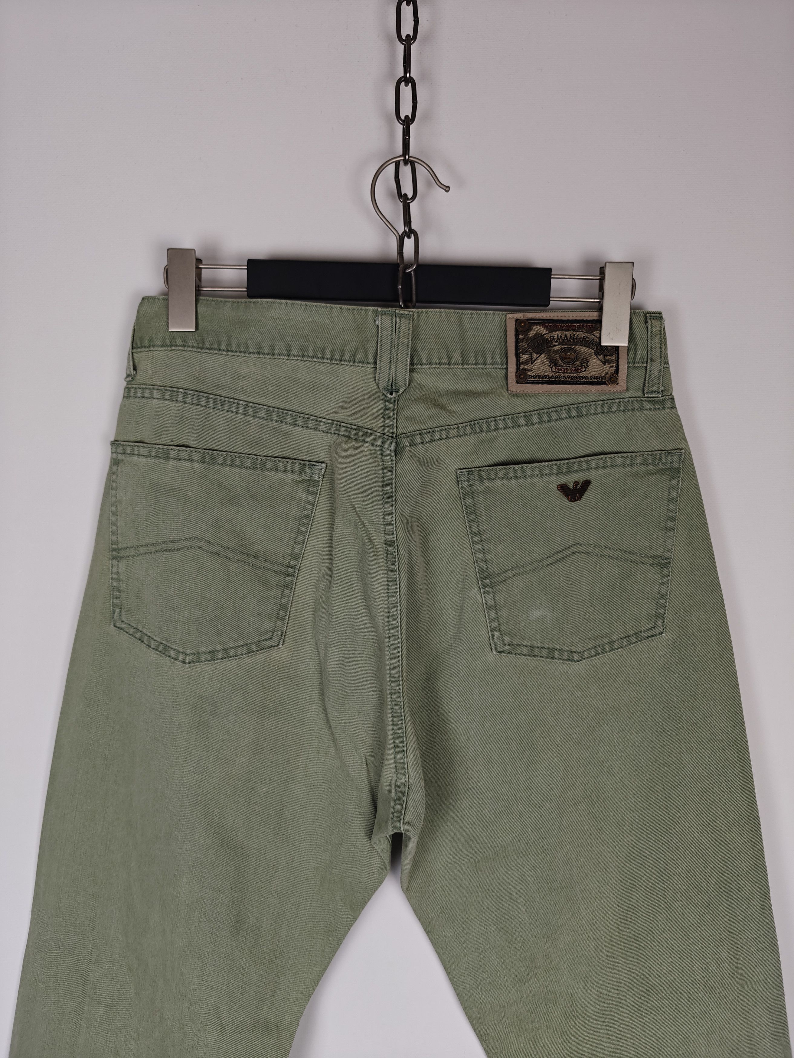 Armani Armani Denim Jeans VTG Pants Green size 33x32 Size US 33 - 13 Thumbnail