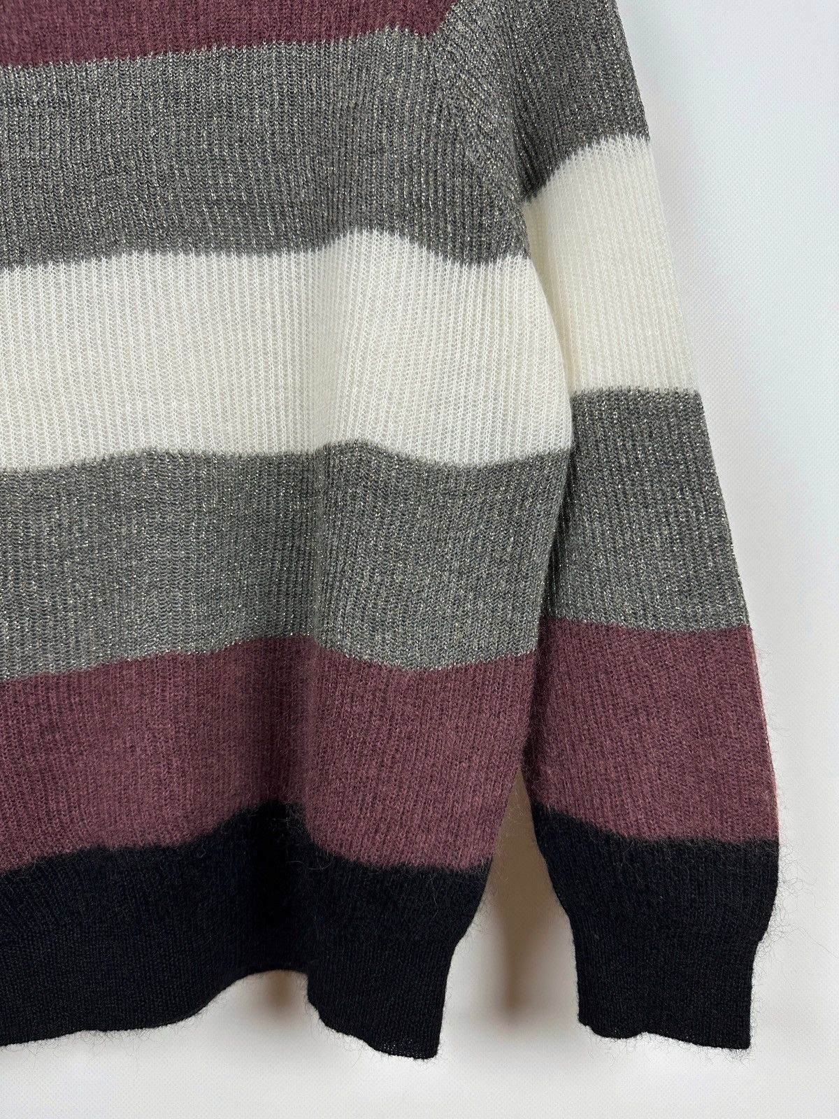 Brunello Cucinelli Brunello Cucinelli Mohair / Wool Sweater Size S / US 4 / IT 40 - 18 Thumbnail