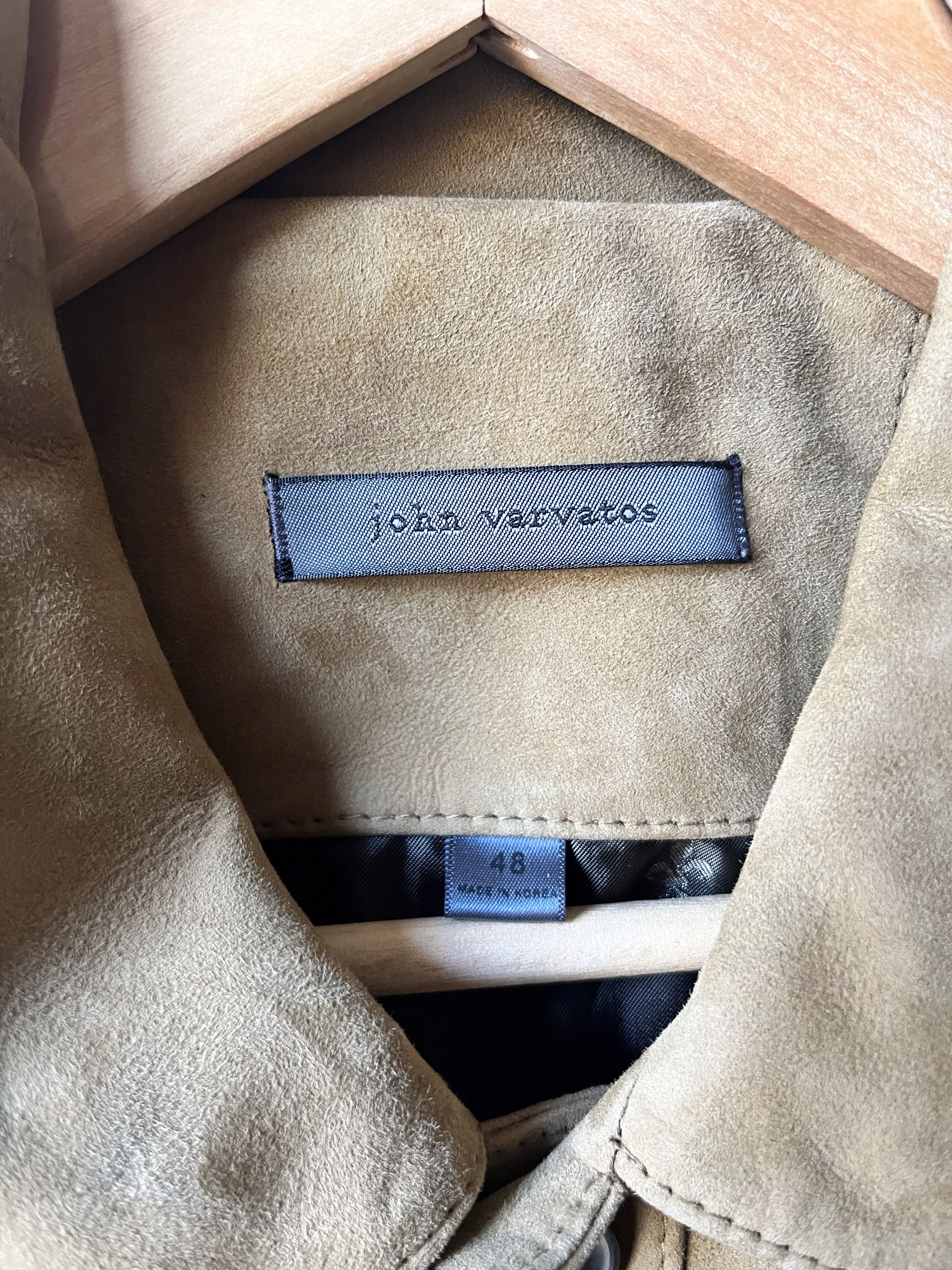 John Varvatos Suede Jacket John Varvatos Size US M / EU 48-50 / 2 - 4 Thumbnail