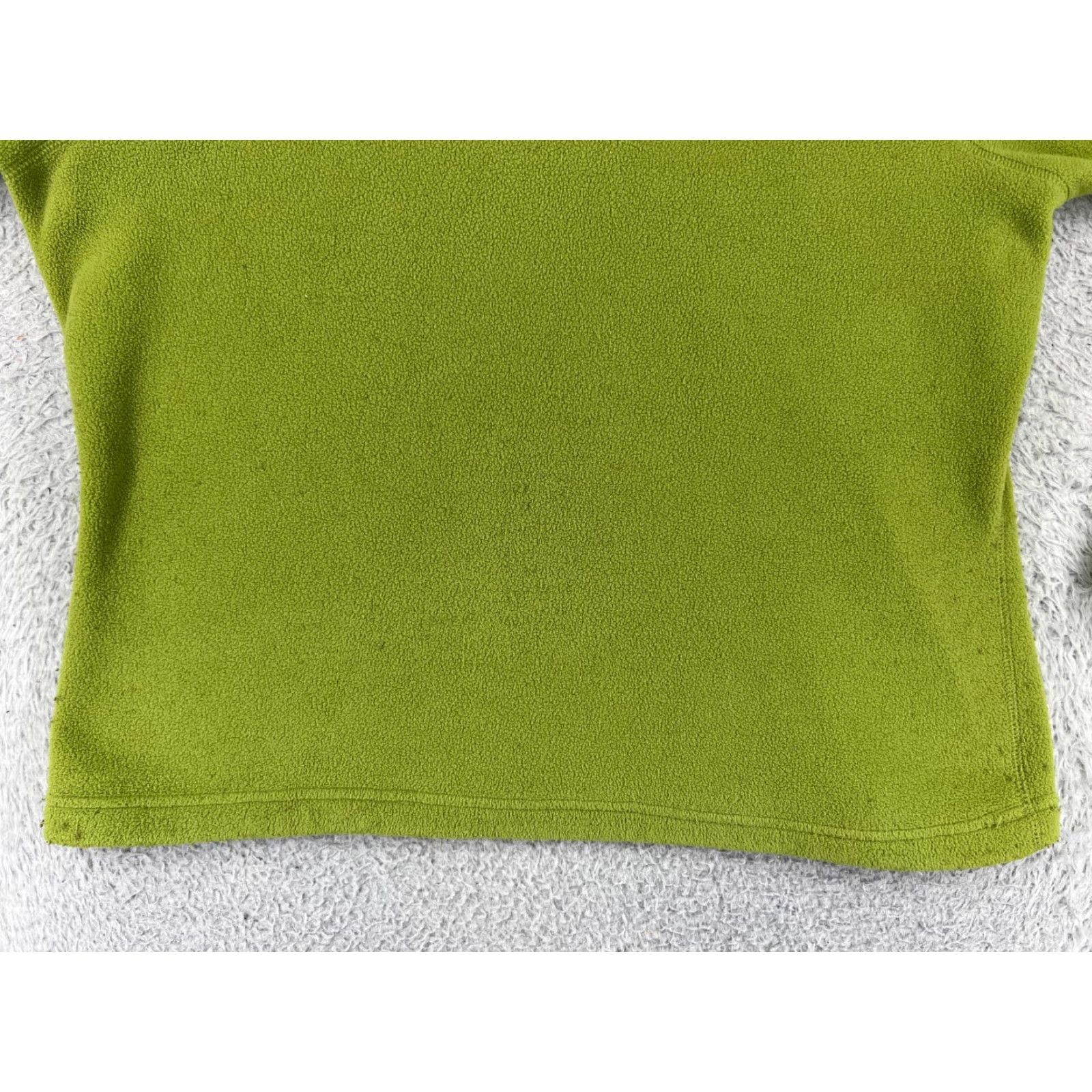 The North Face The North Face Sweater Womens Extra Large Green Crop 100% Polyester Fleece Size XL / US 12-14 / IT 48-50 - 7 Thumbnail