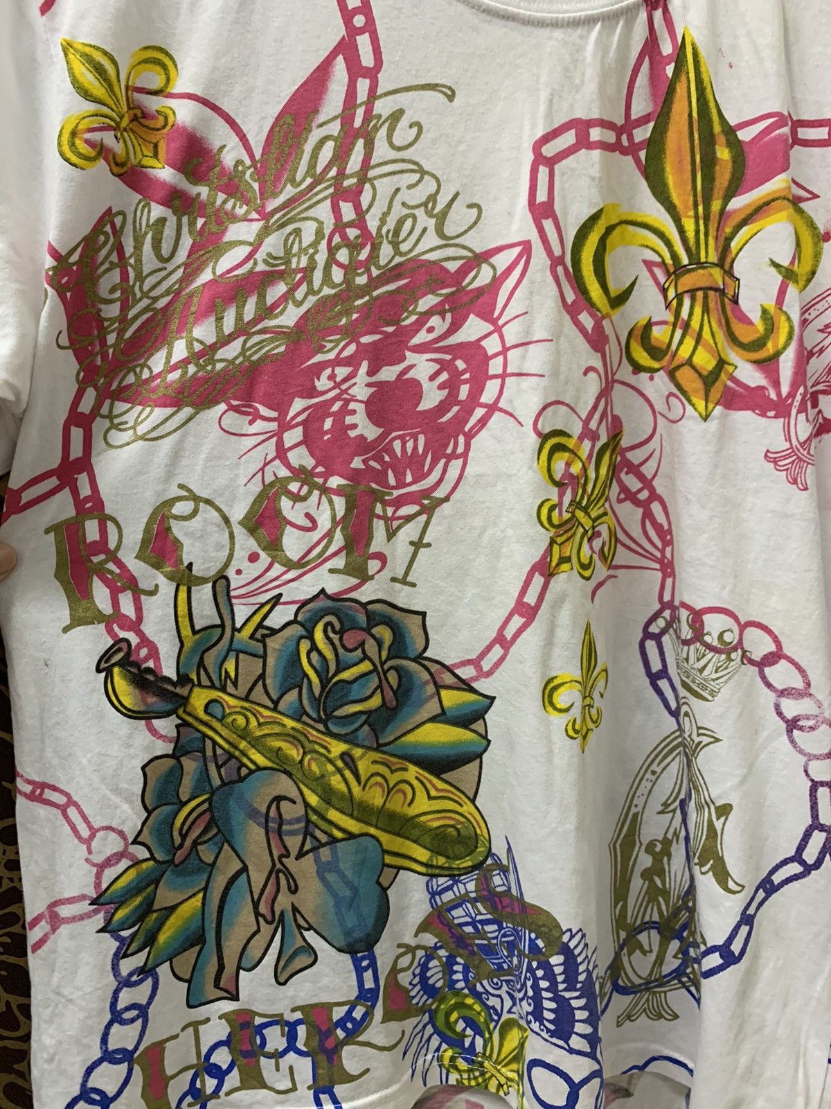 Christian Audigier × Vintage VINTAGE CHRISTIAN AUDIGER OVP VERY RARE Size US L / EU 52-54 / 3 - 7 Thumbnail