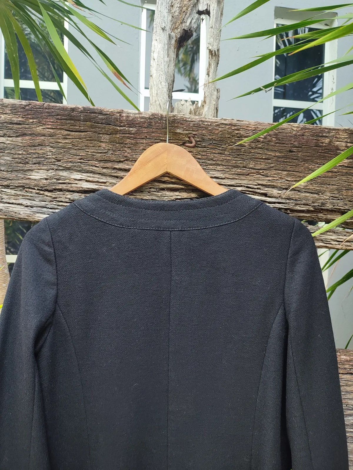 Sonia Rykiel Sonia Rykiel Wool Blend Star-Lined Coat – Made in France Size S / US 4 / IT 40 - 6 Thumbnail