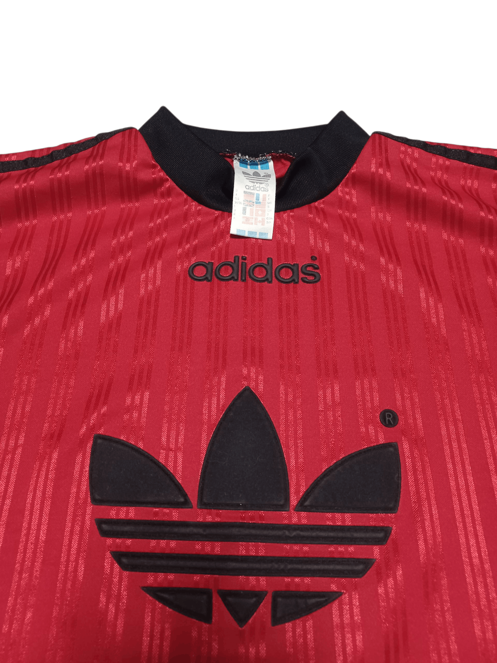 Adidas ADIDAS ORIGINALS VINTAGE 80S MADE IN ITALY SOCCER JERSEY TEE Size US S / EU 44-46 / 1 - 2 Thumbnail