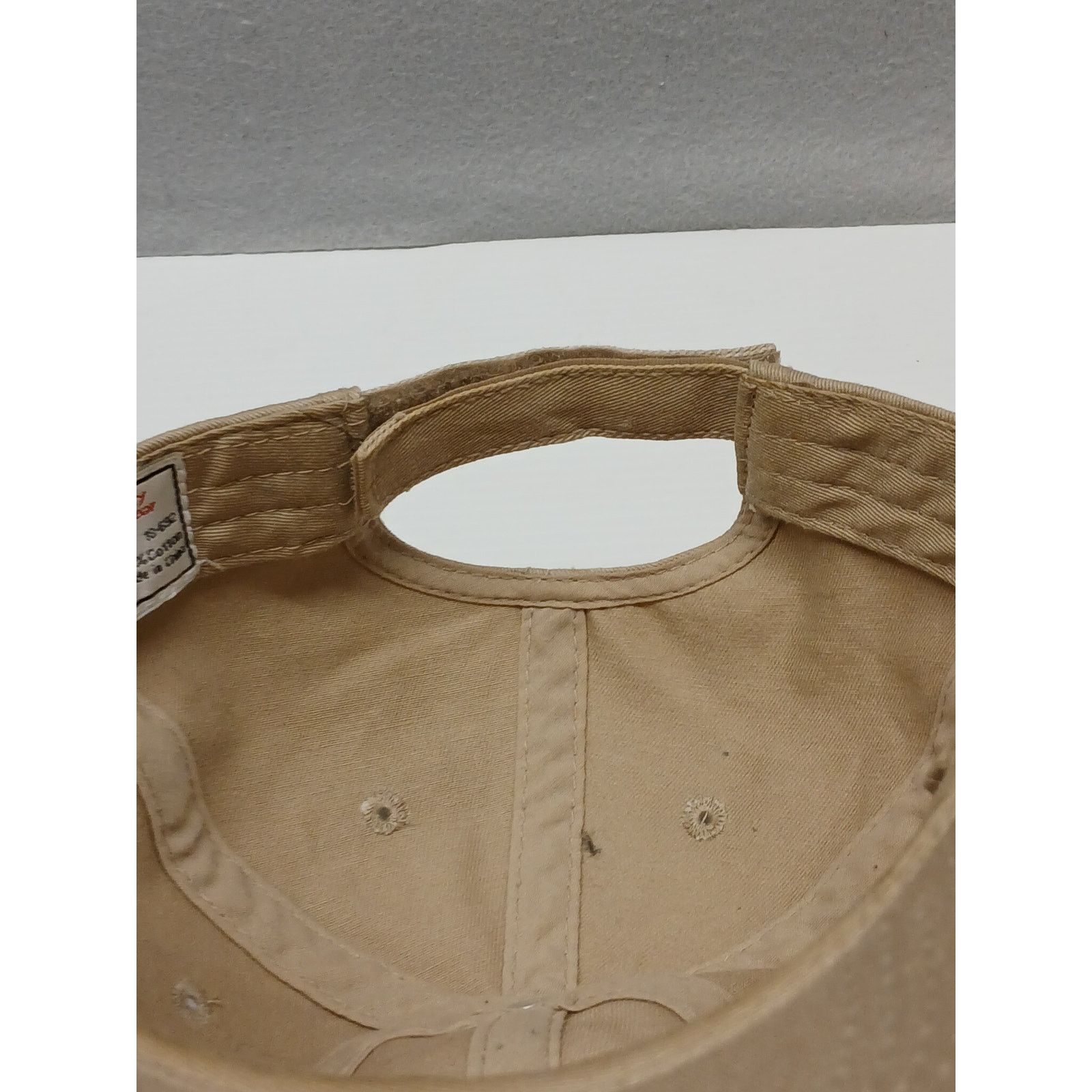 Otto OTTO (OSFM) Pastors Masters Tan Khaki Strap Back Cap/Hat Size ONE SIZE - 7 Thumbnail