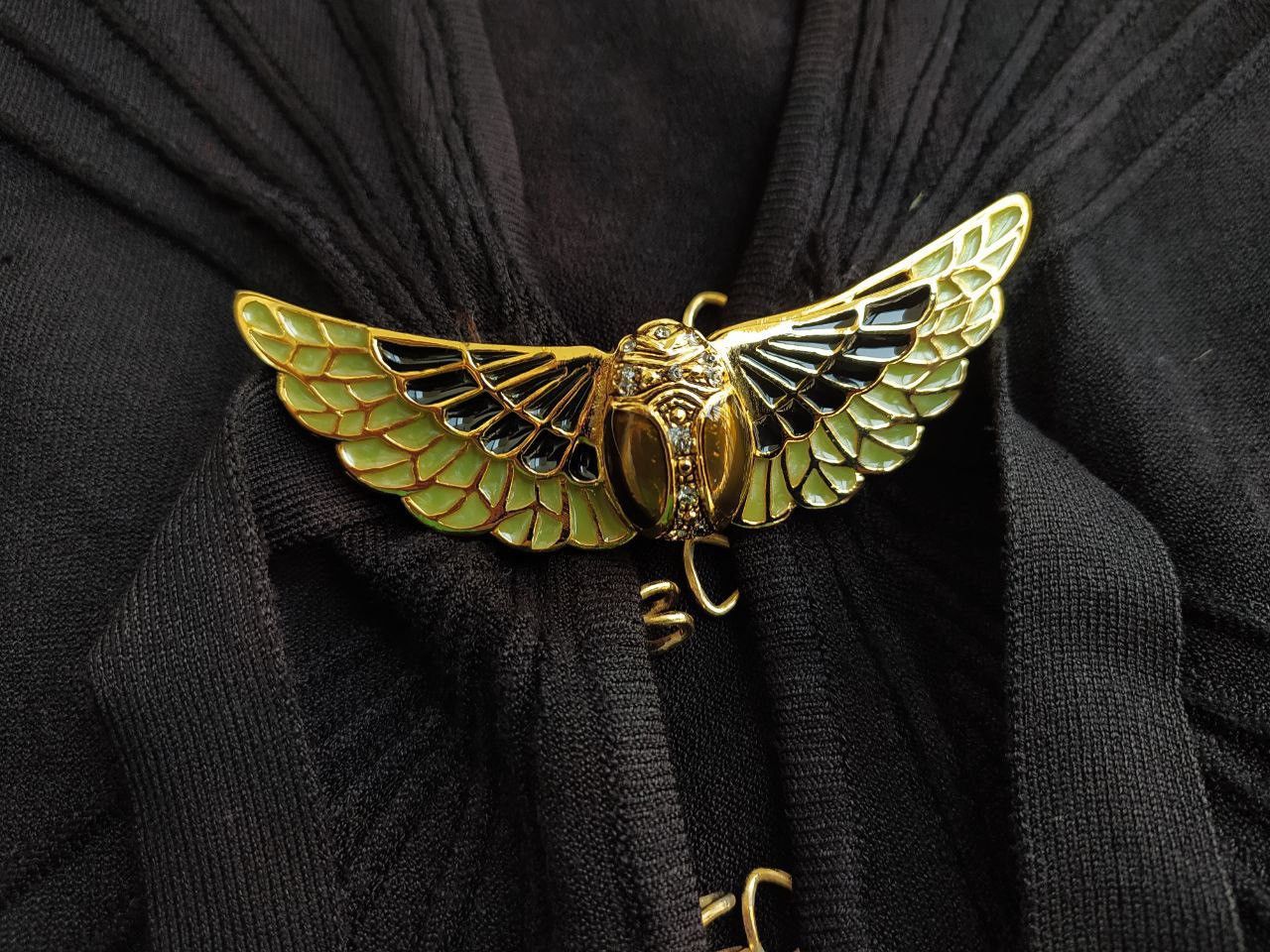 Roberto Cavalli ROBERTO CAVALLI BROOCH CARDIGAN SWEATER SIZE 40 Size S / US 4 / IT 40 - 2 Thumbnail